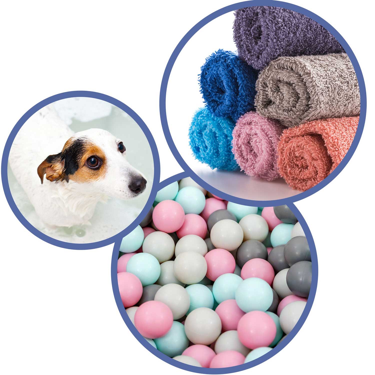 Beebivann padjaga RK-280 valge ja sinine - Image 13