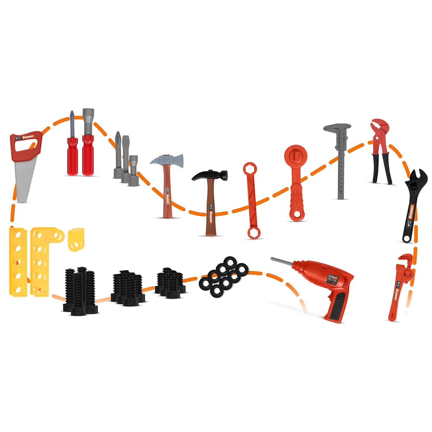 Ricokids 772500 punane laste töötuba - Image 9