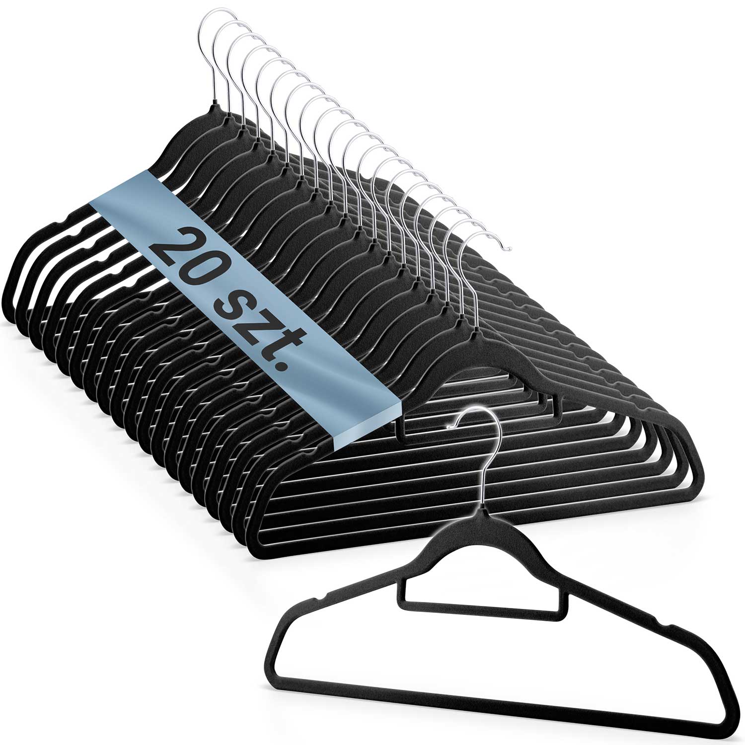 Sametist riidepuud 20 tk MS-859 Massido - Image 6