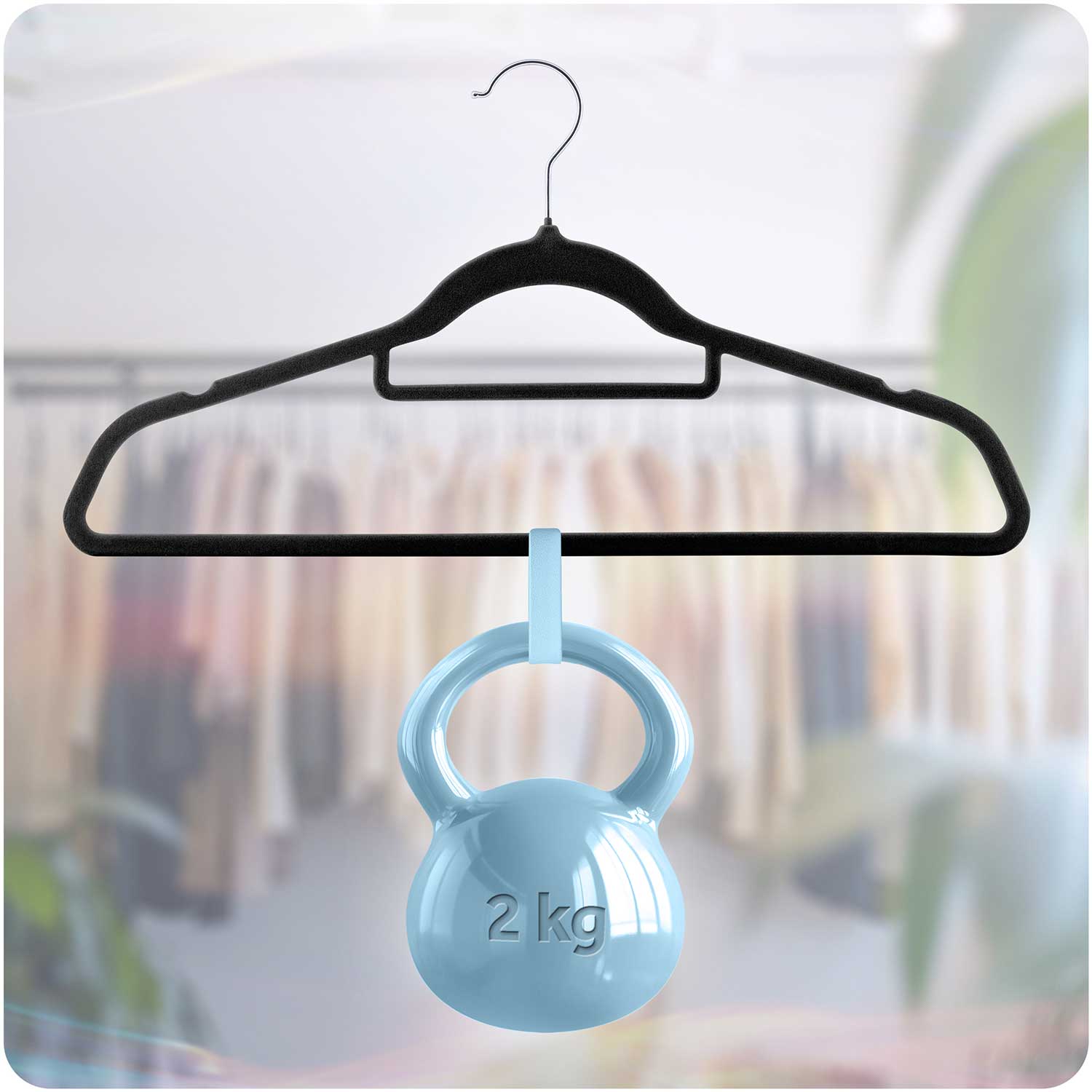 Sametist riidepuud 20 tk MS-859 Massido - Image 9