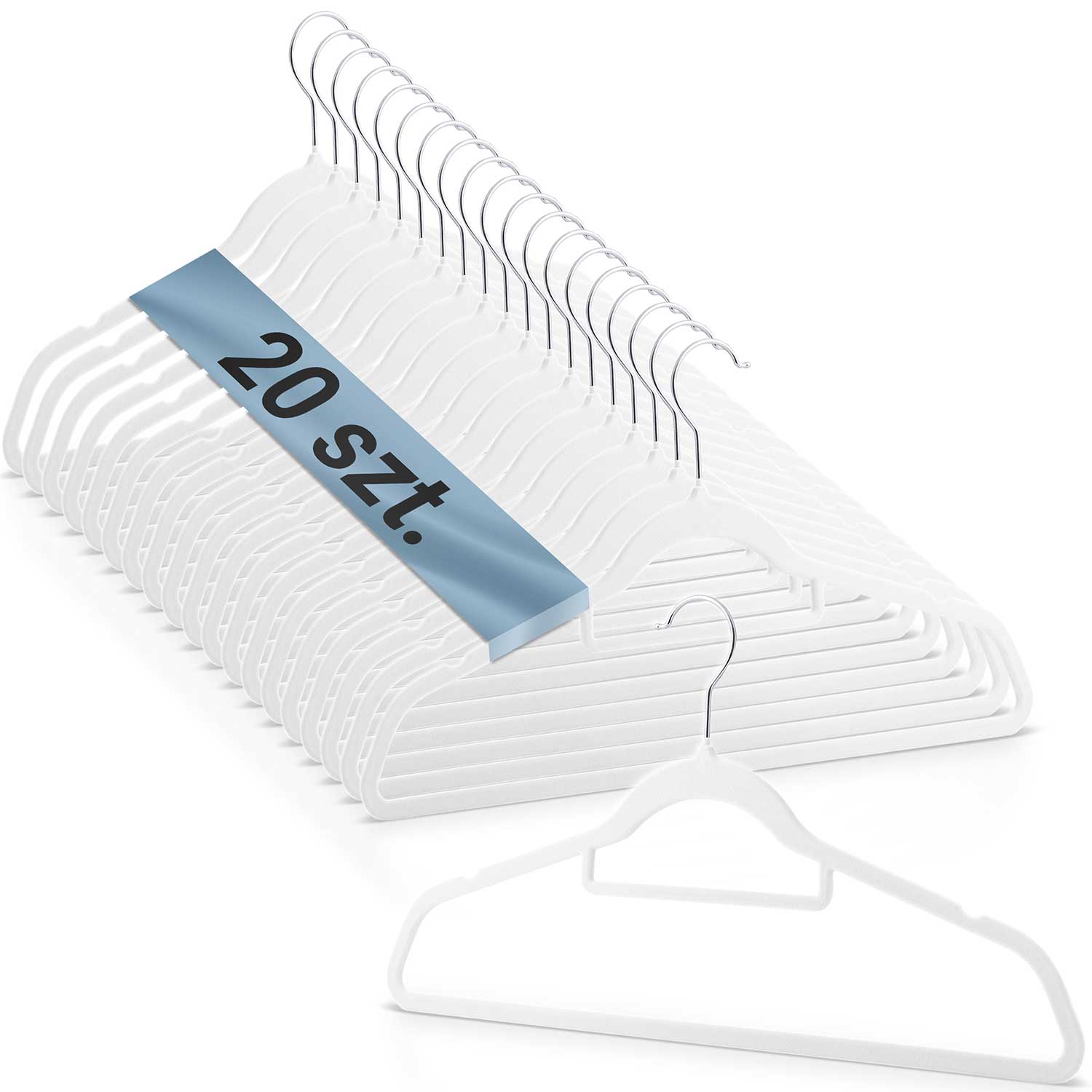 Sametist riidepuud 20 tk MS-859 Massido - Image 6