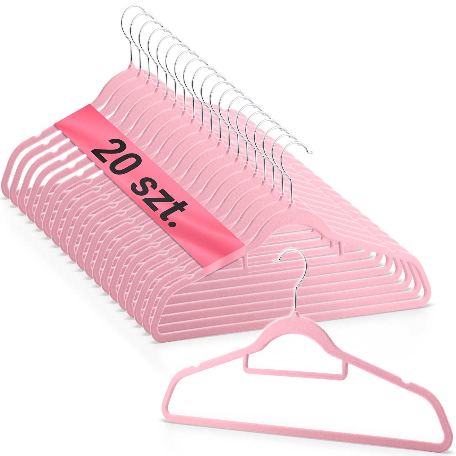 Sametist riidepuud 20 tk MS-859 Massido - Image 7