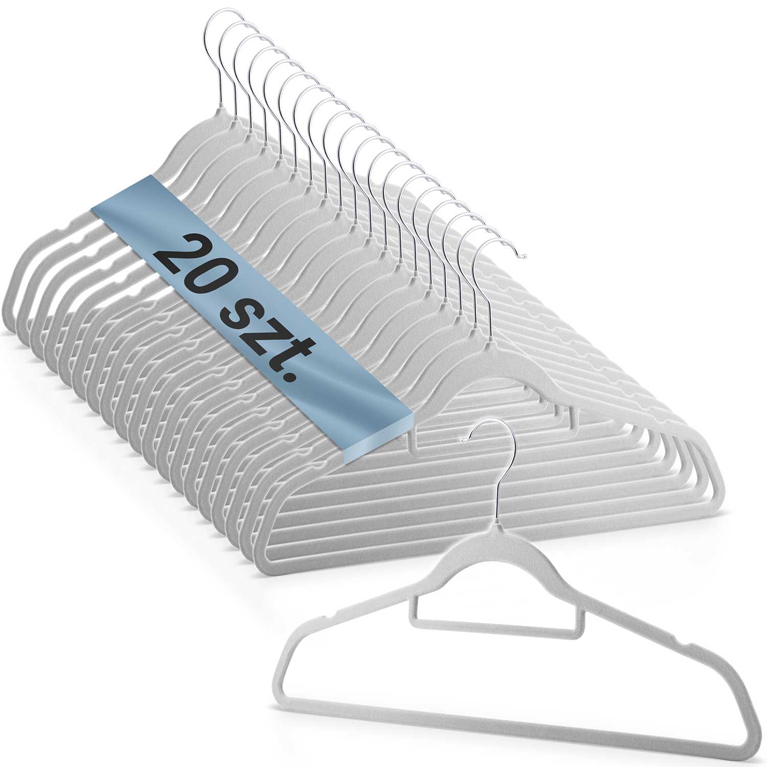 Sametist riidepuud 20 tk MS-859 Massido - Image 5