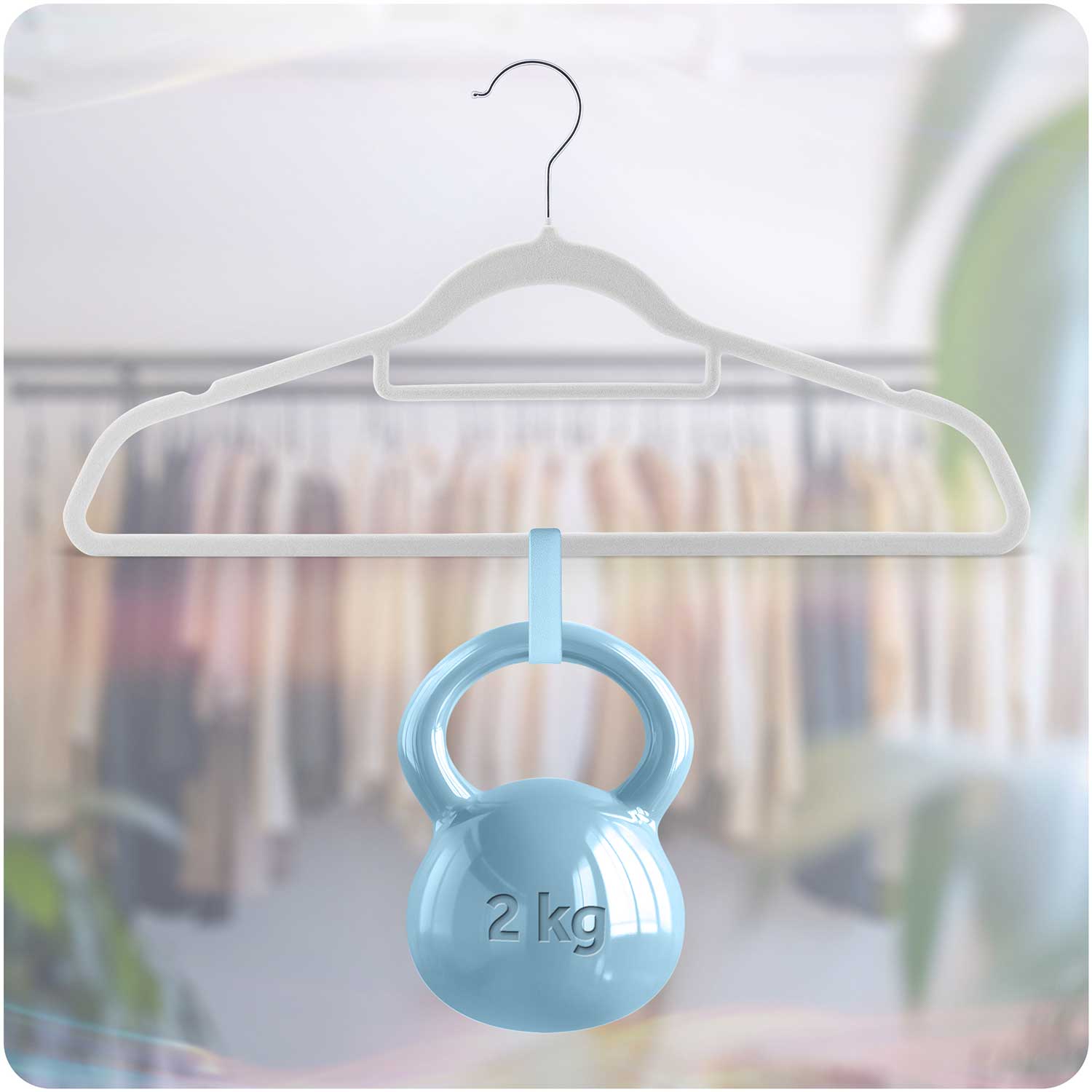 Sametist riidepuud 20 tk MS-859 Massido - Image 10