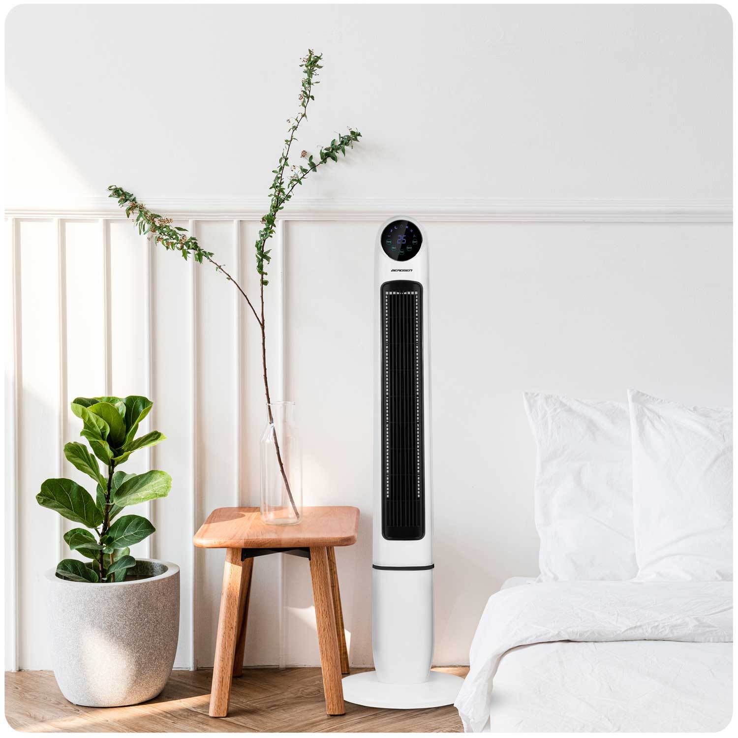 Berdsen 355200 valge kolonniventilaator - Image 10