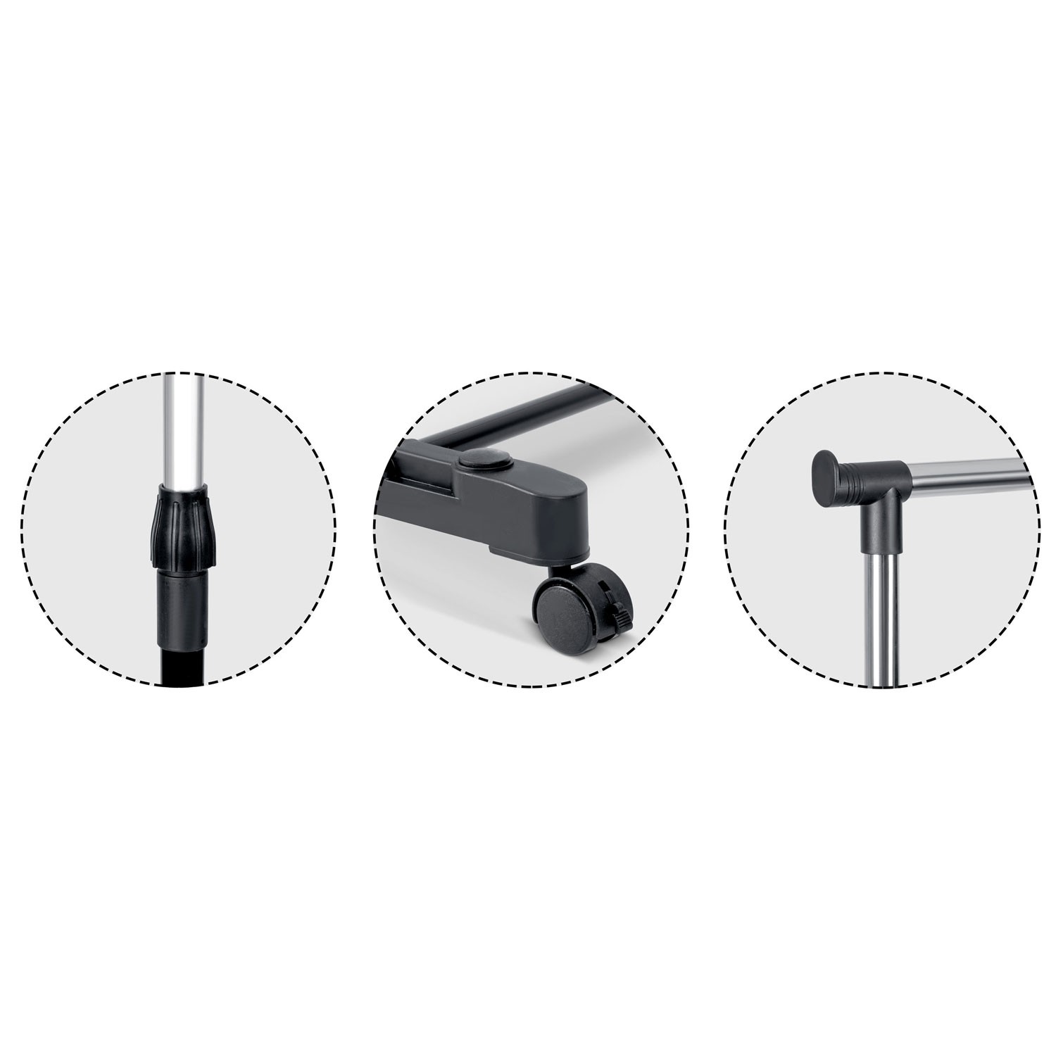 Massido 686000 riidepuu must ja hõbedane - Image 7