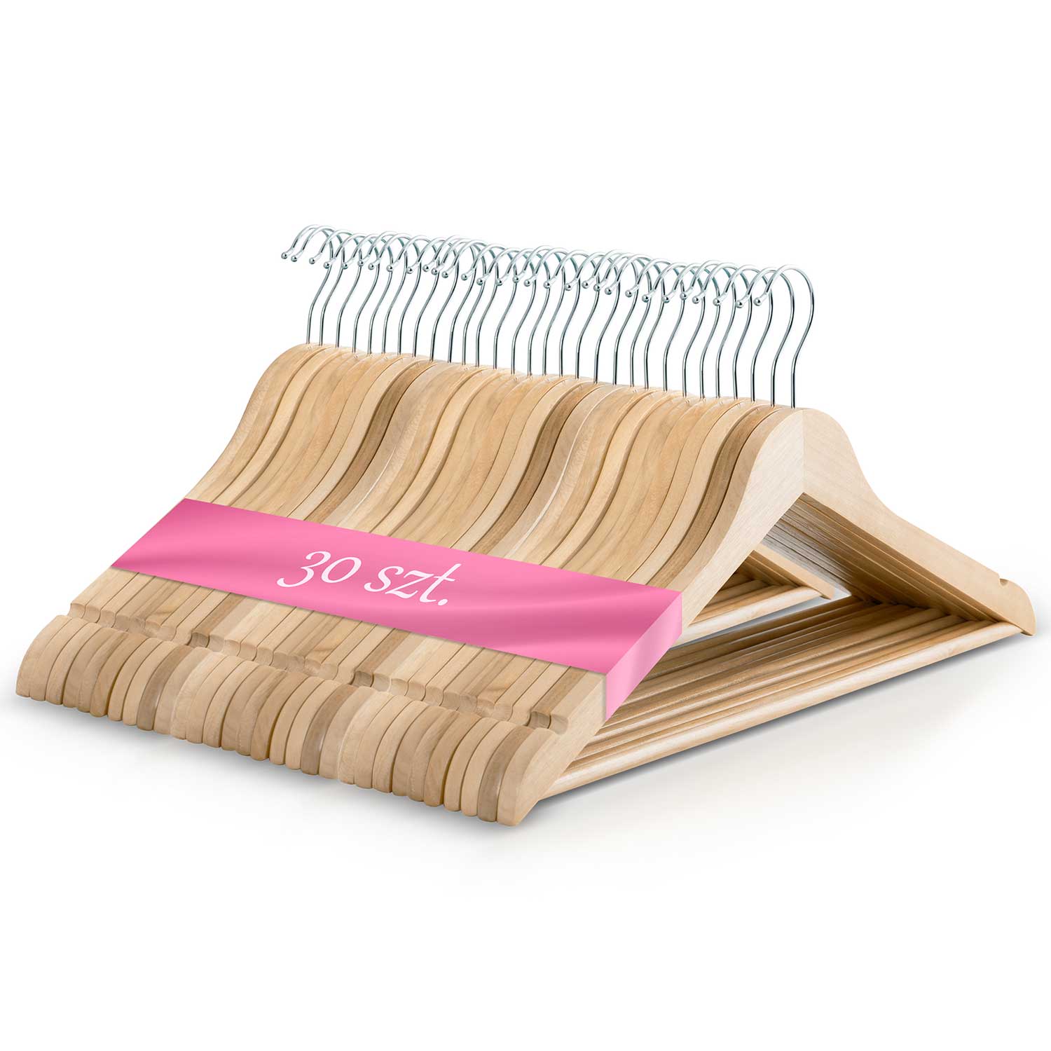 Puidust riidepuud 30 tk MS-858 Massido - Image 9