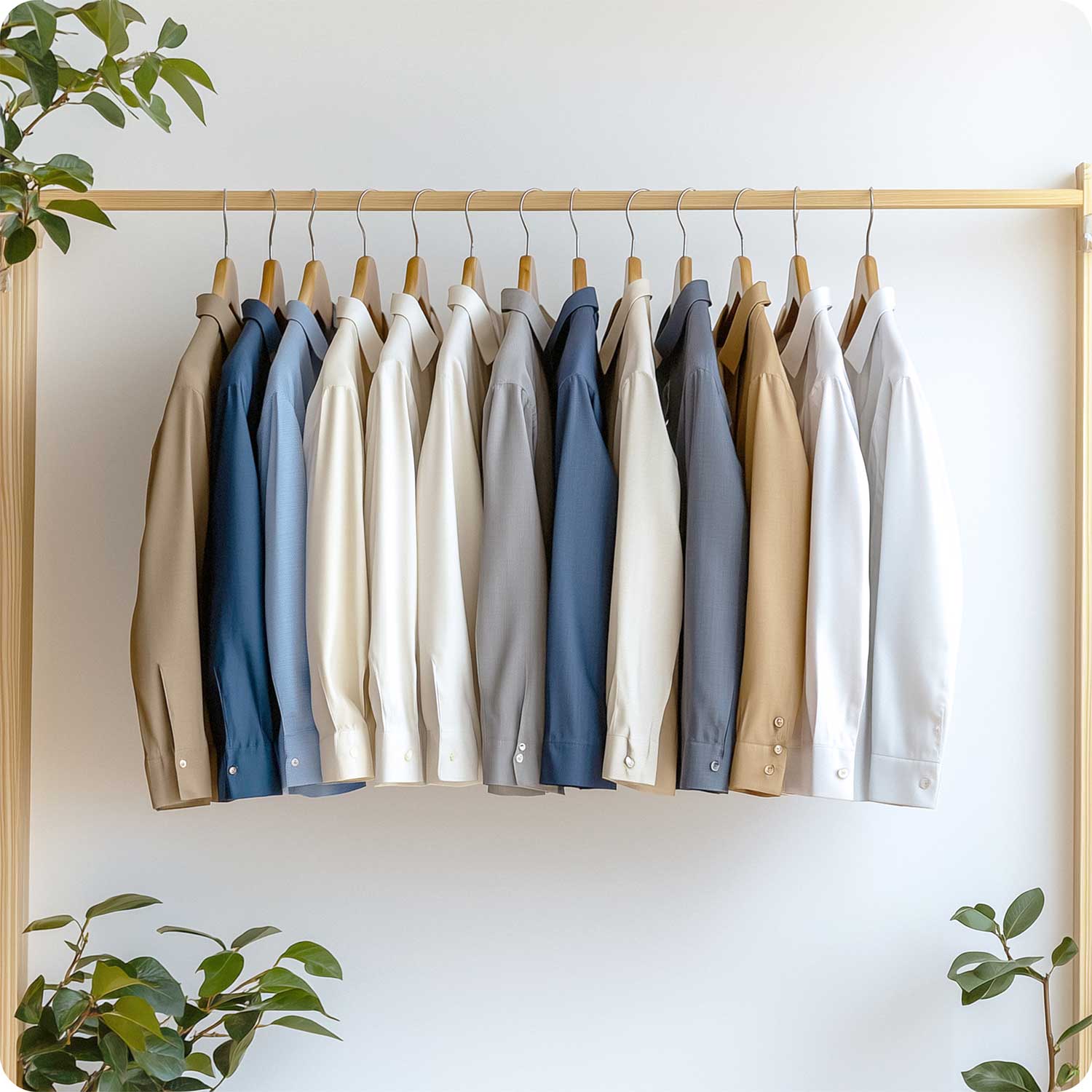 Puidust riidepuud 30 tk MS-858 Massido - Image 12