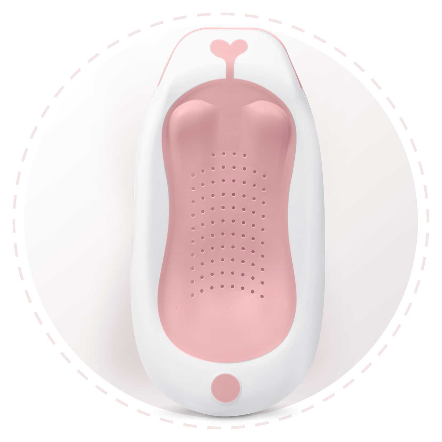 Ricokidsi valge ja roosa beebivanni sisu - Image 5