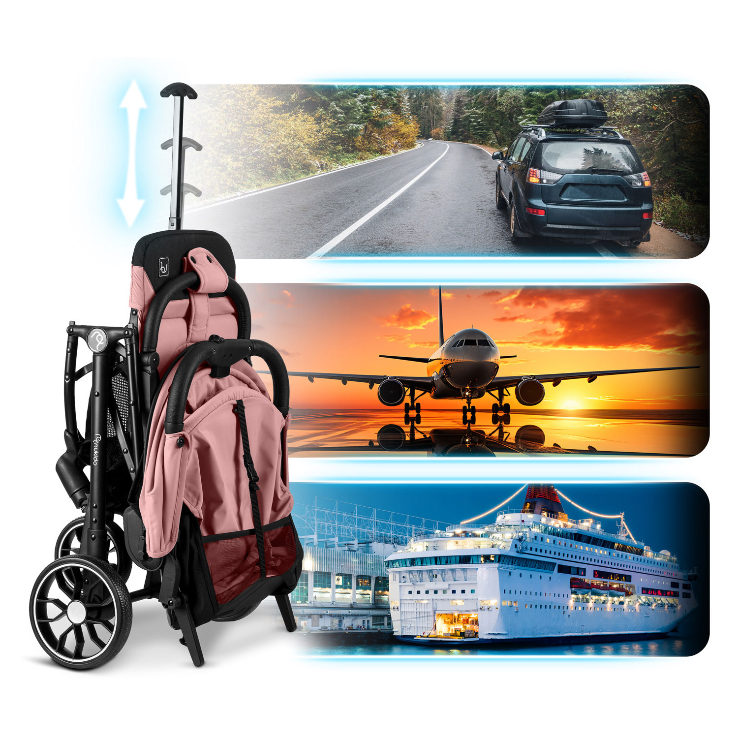 Paseo Nukido jalutuskäru - Image 13