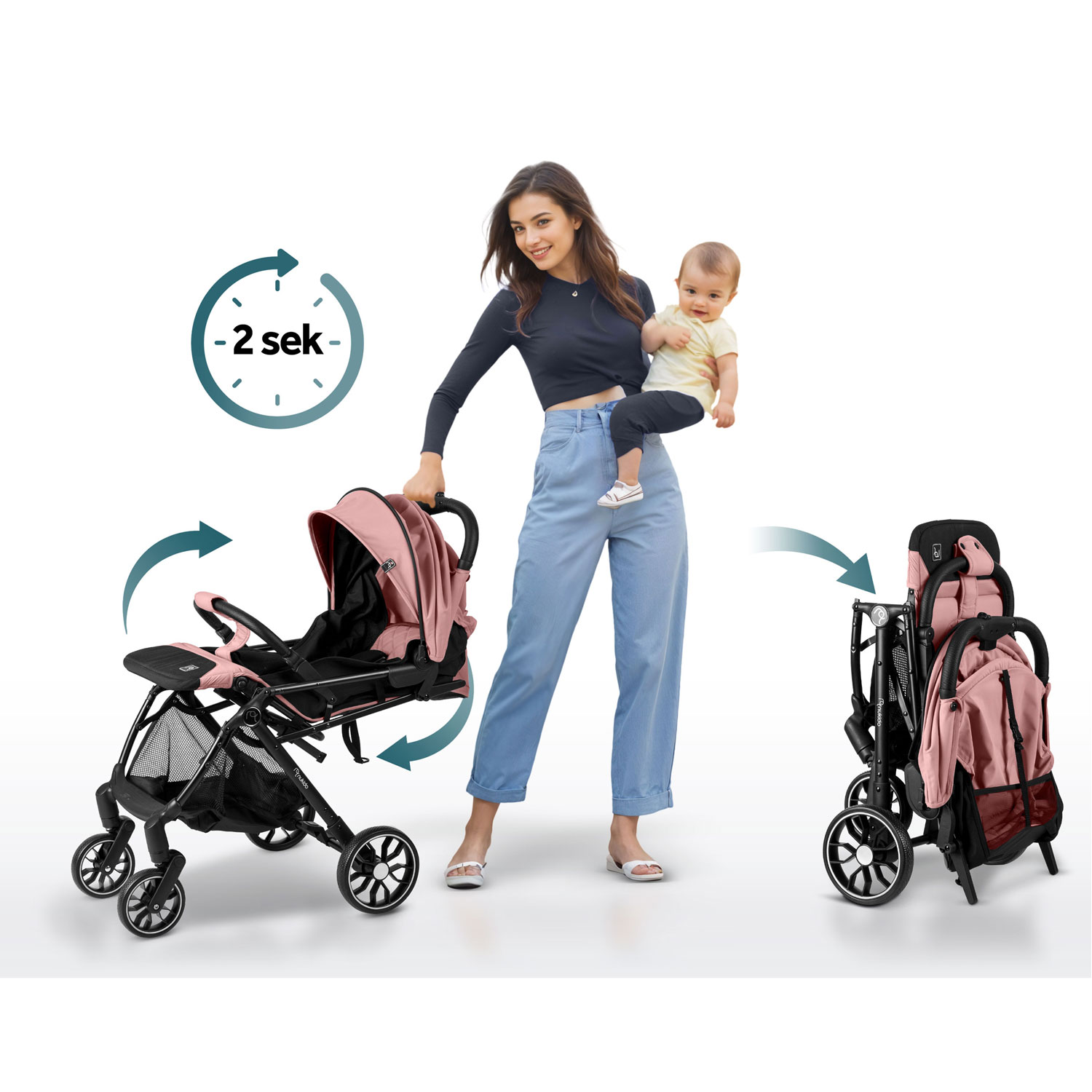 Paseo Nukido jalutuskäru - Image 3