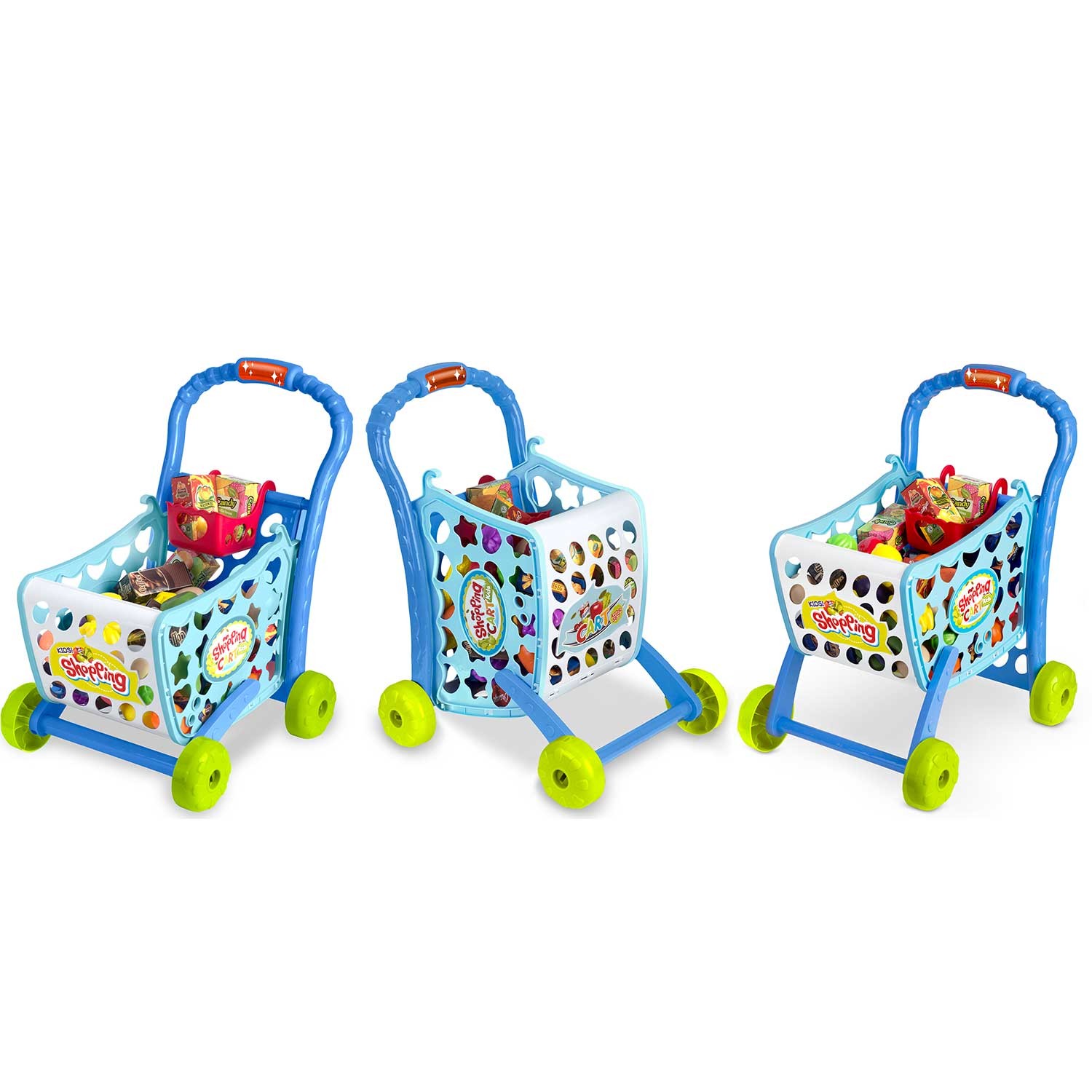 Ricokids 773400 ostukäru sinine - Image 3