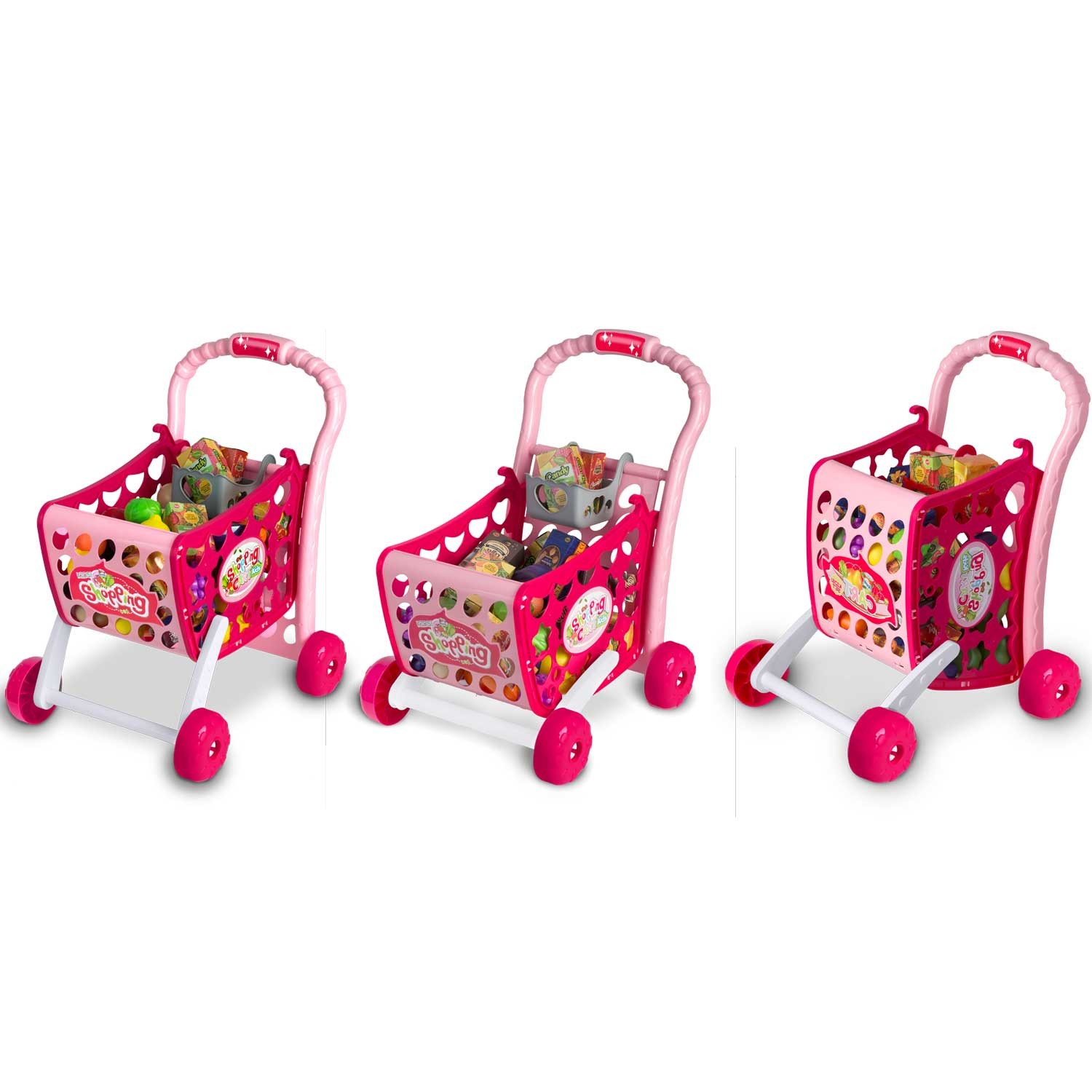 Ricokids 773401 roosa ostukäru - Image 3
