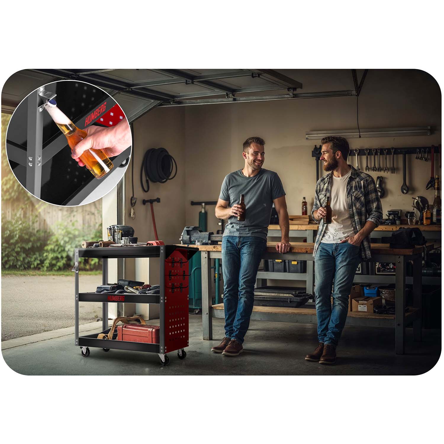 Humberg HM-515 töökoja tööriistakäru - Image 14