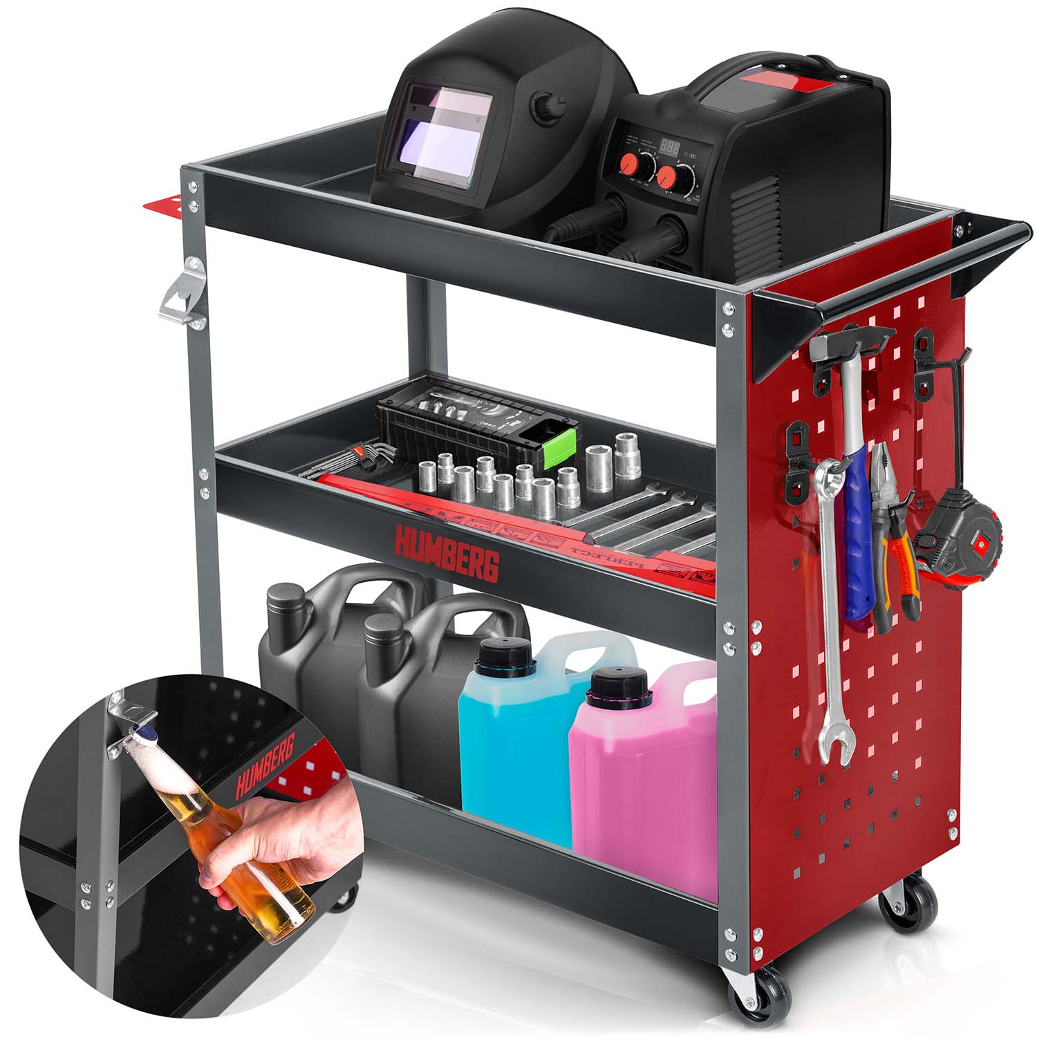 Humberg HM-515 töökoja tööriistakäru - Image 15