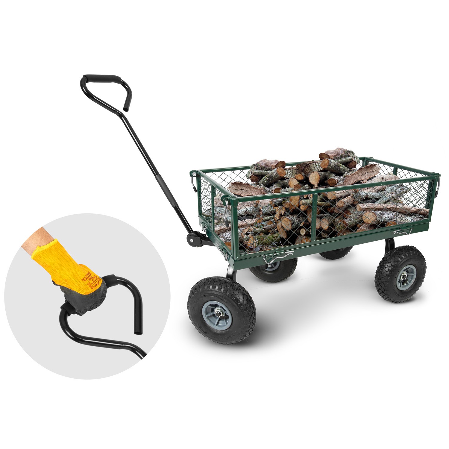 Humberg HM-509 100l aia kallutatav käru - Image 10