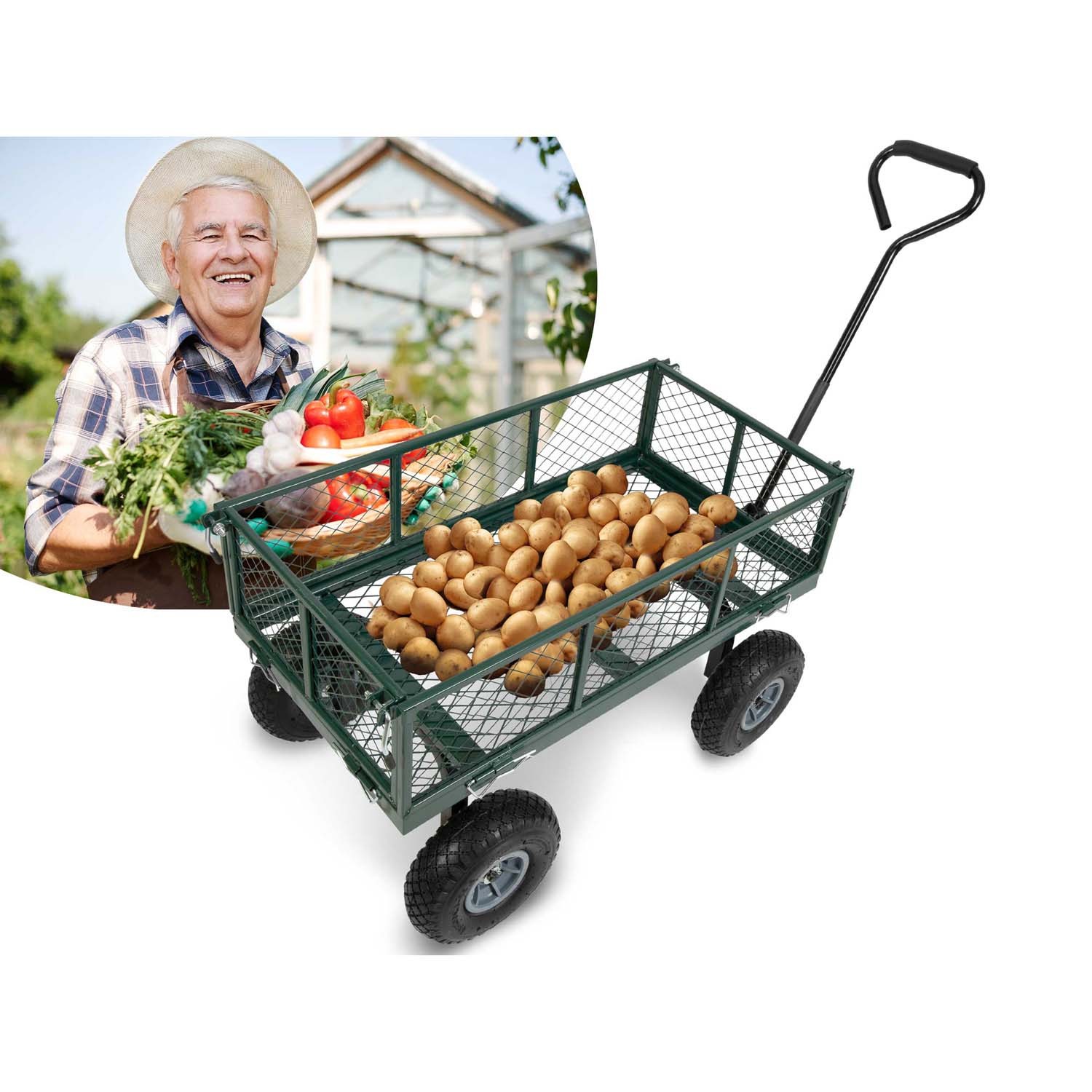 Humberg HM-509 100l aia kallutatav käru - Image 12