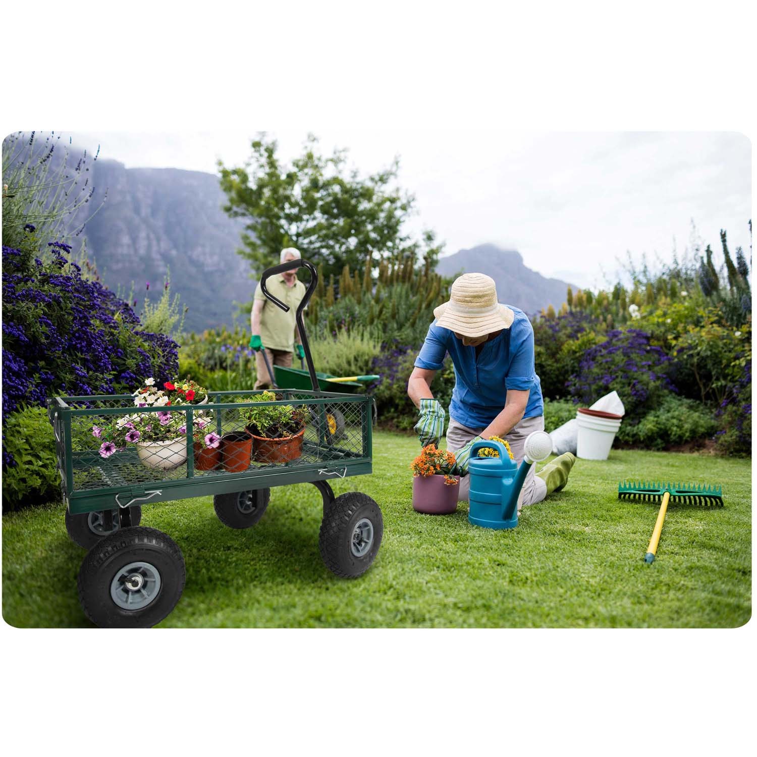 Humberg HM-509 100l aia kallutatav käru - Image 13