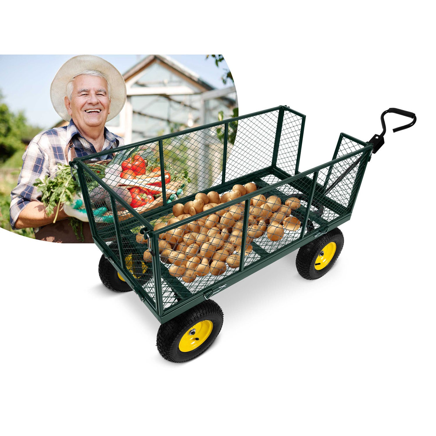 Humberg HM-510 280l aia kallutatav käru - Image 15