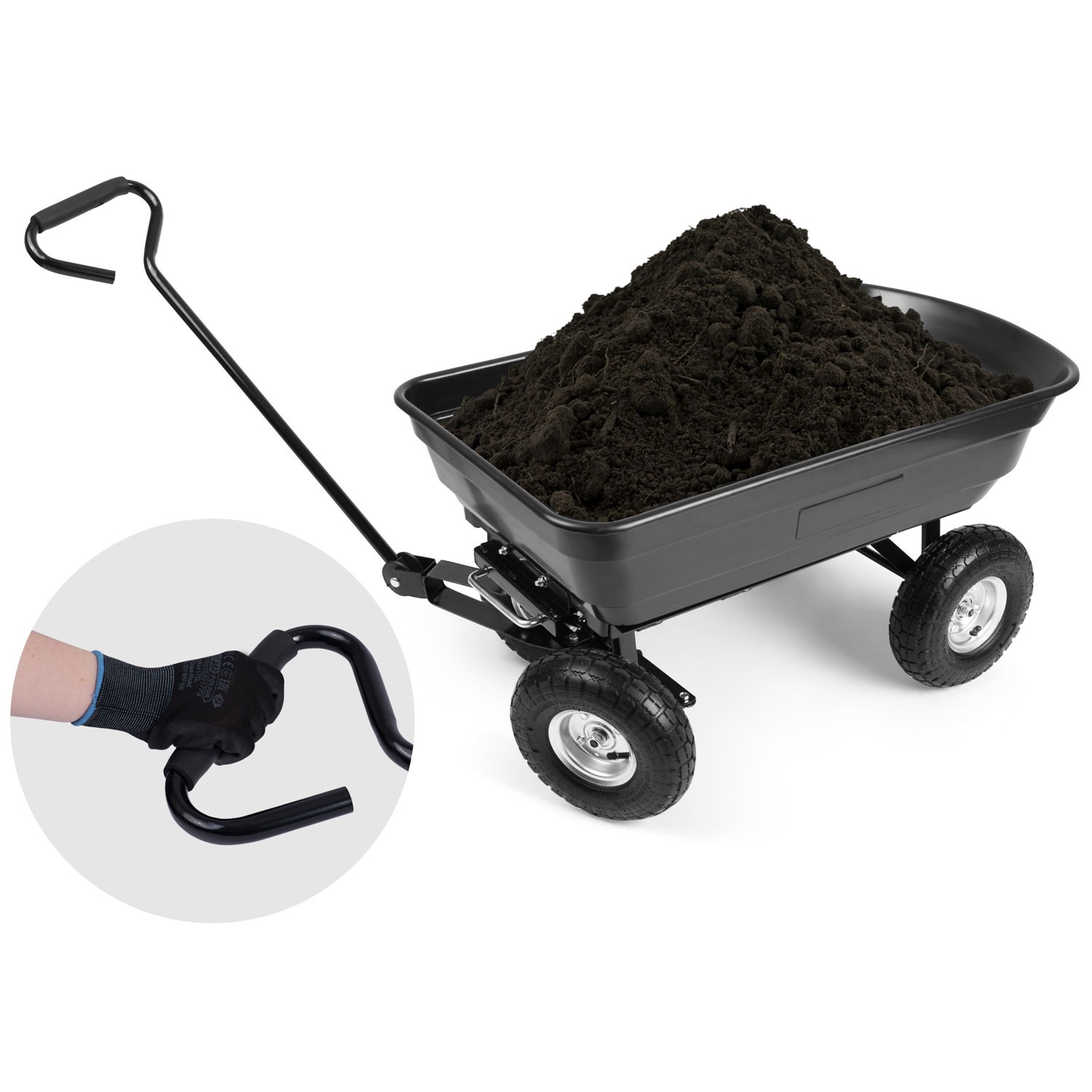 Aia kallutatav käru 75L Humberg 4871 - Image 7