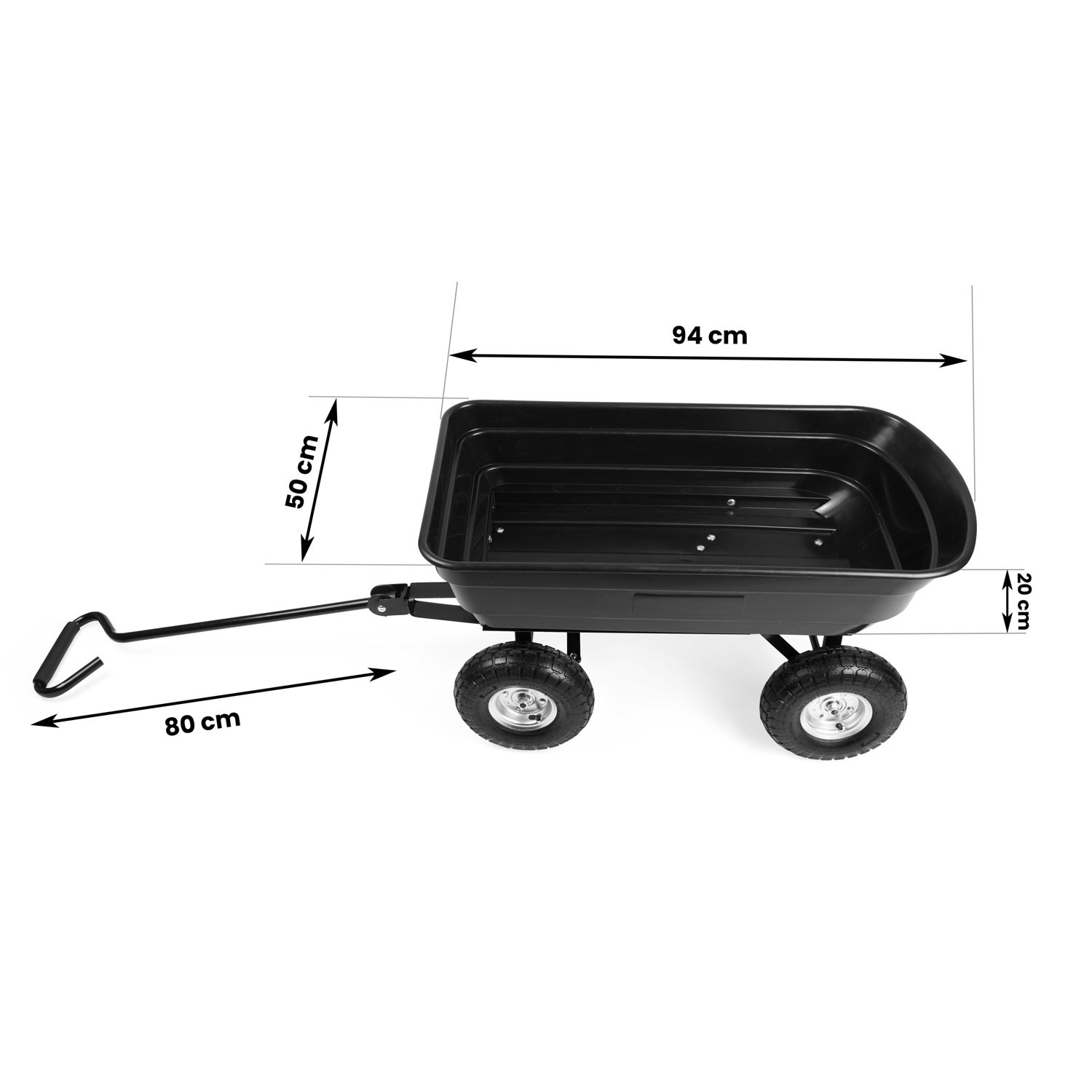 Aia kallutatav käru 75L Humberg 4871 - Image 11