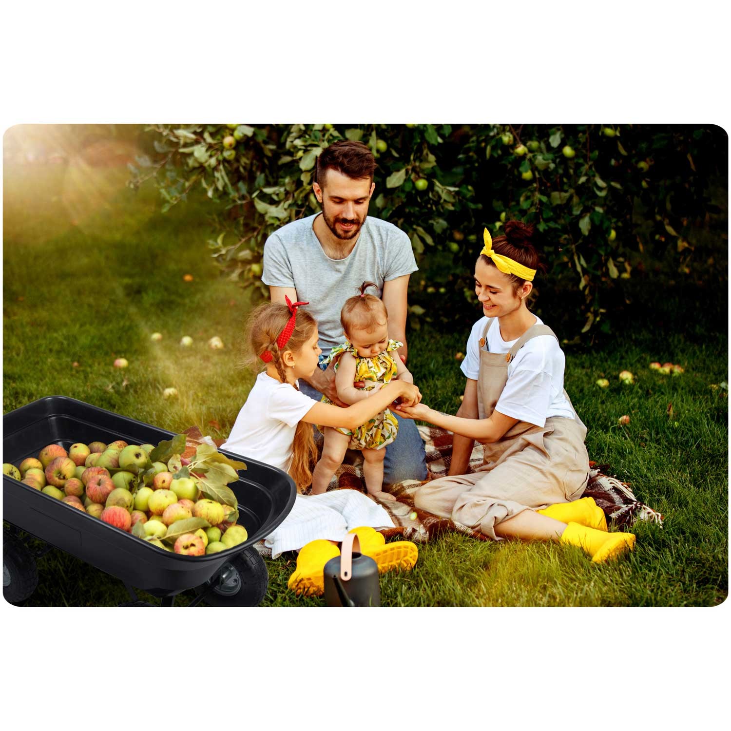 Aia kallutatav käru 75L Humberg 4871 - Image 16