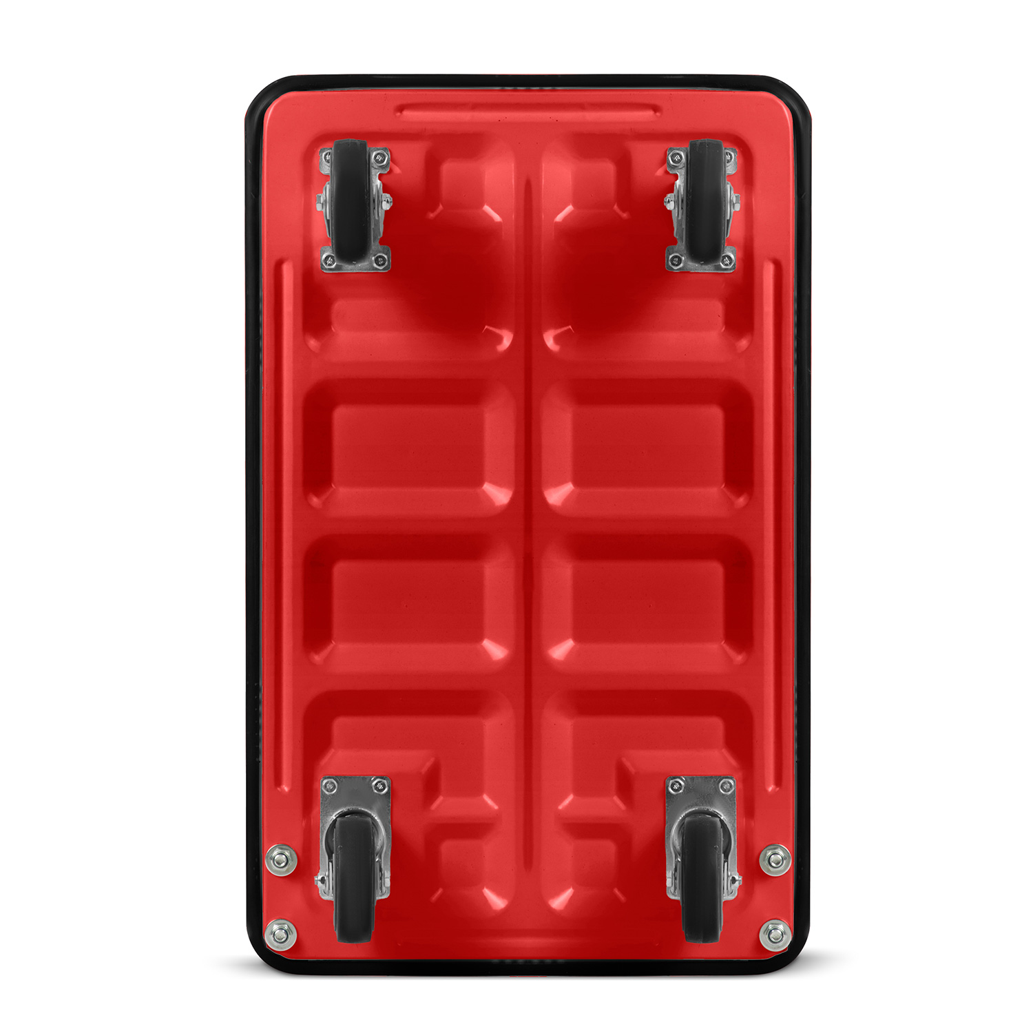 HM-506 must ja punane platvormtranspordikäru - Image 6