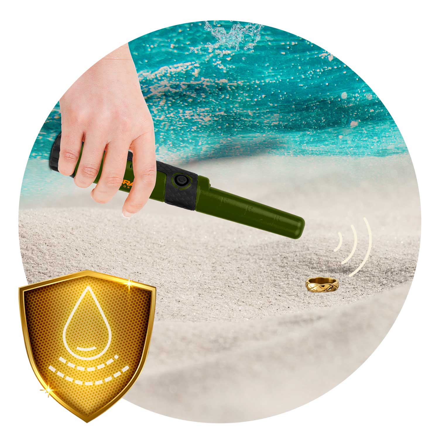 Pinpointer Cobra Tector CT-1078 metallidetektor - Image 10