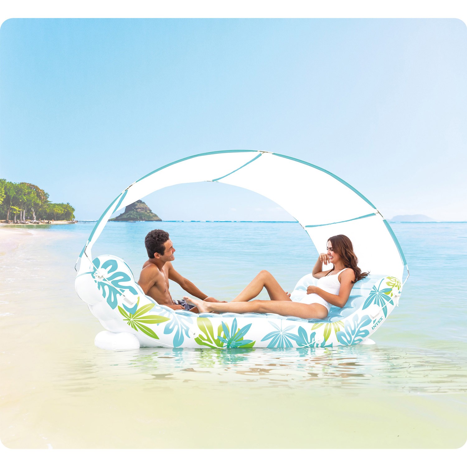 Täispuhutav saar 224 x 150 cm INTEX 56294 - Image 4