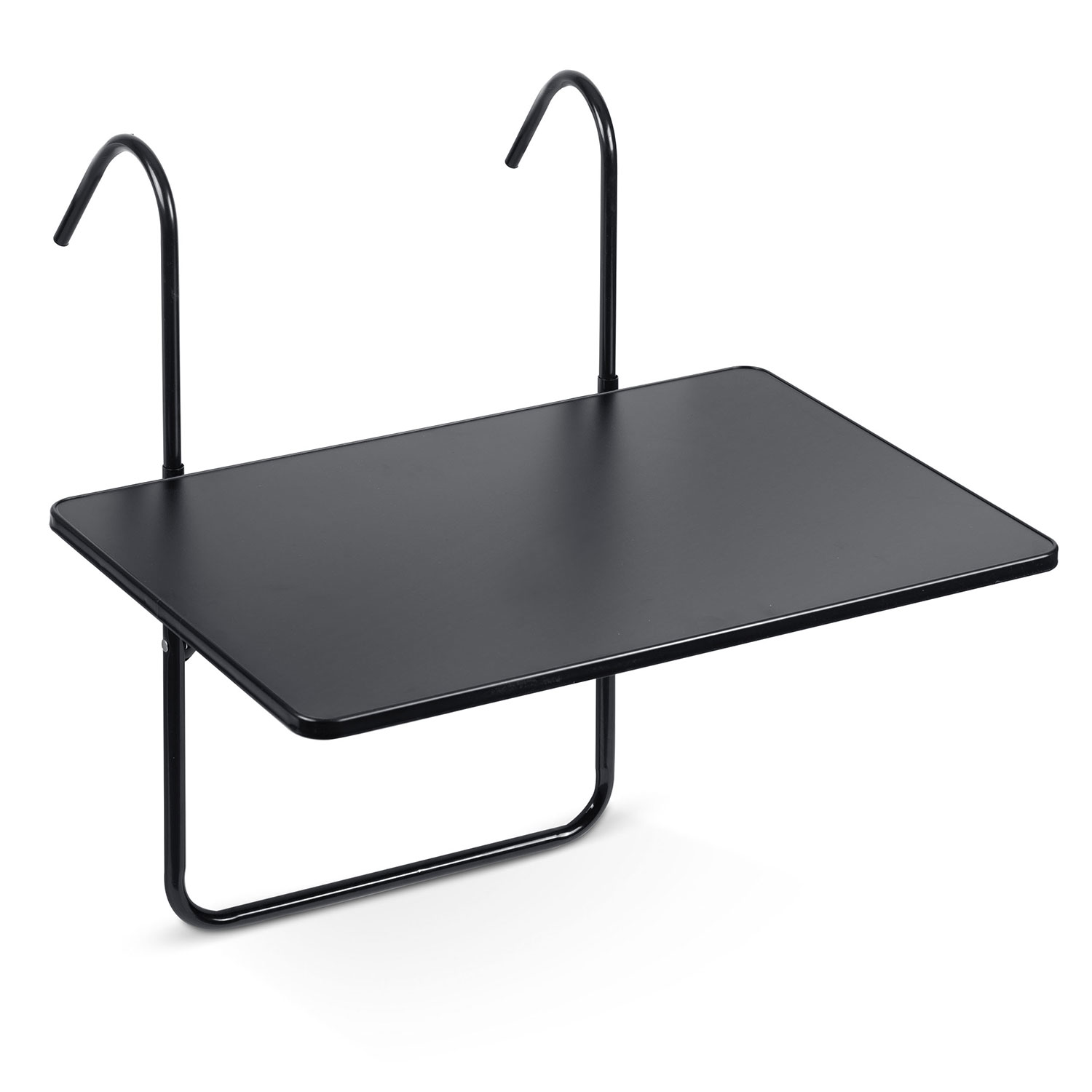 Vastupidav rõdulaud 60x43cm kokkupandav Sofotel SO-982 must - Image 10