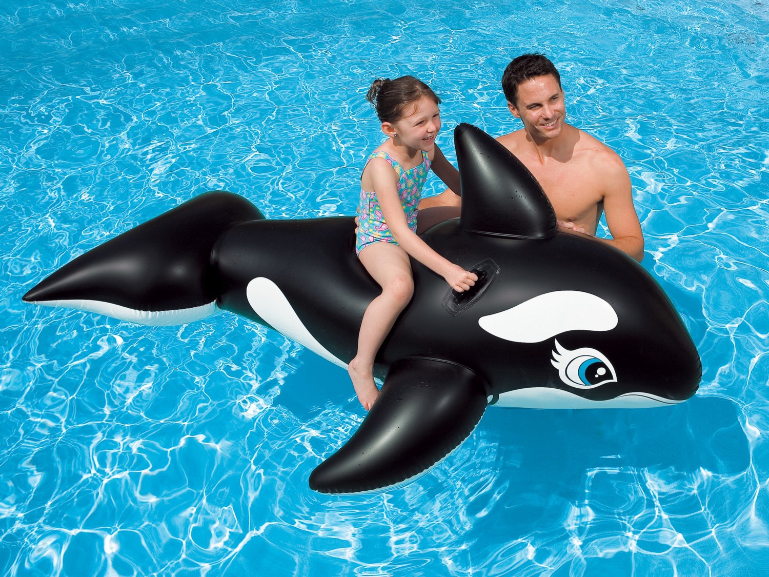 Täispuhutav mänguasi Orca 193 x 119 cm INTEX 58561 - Image 2