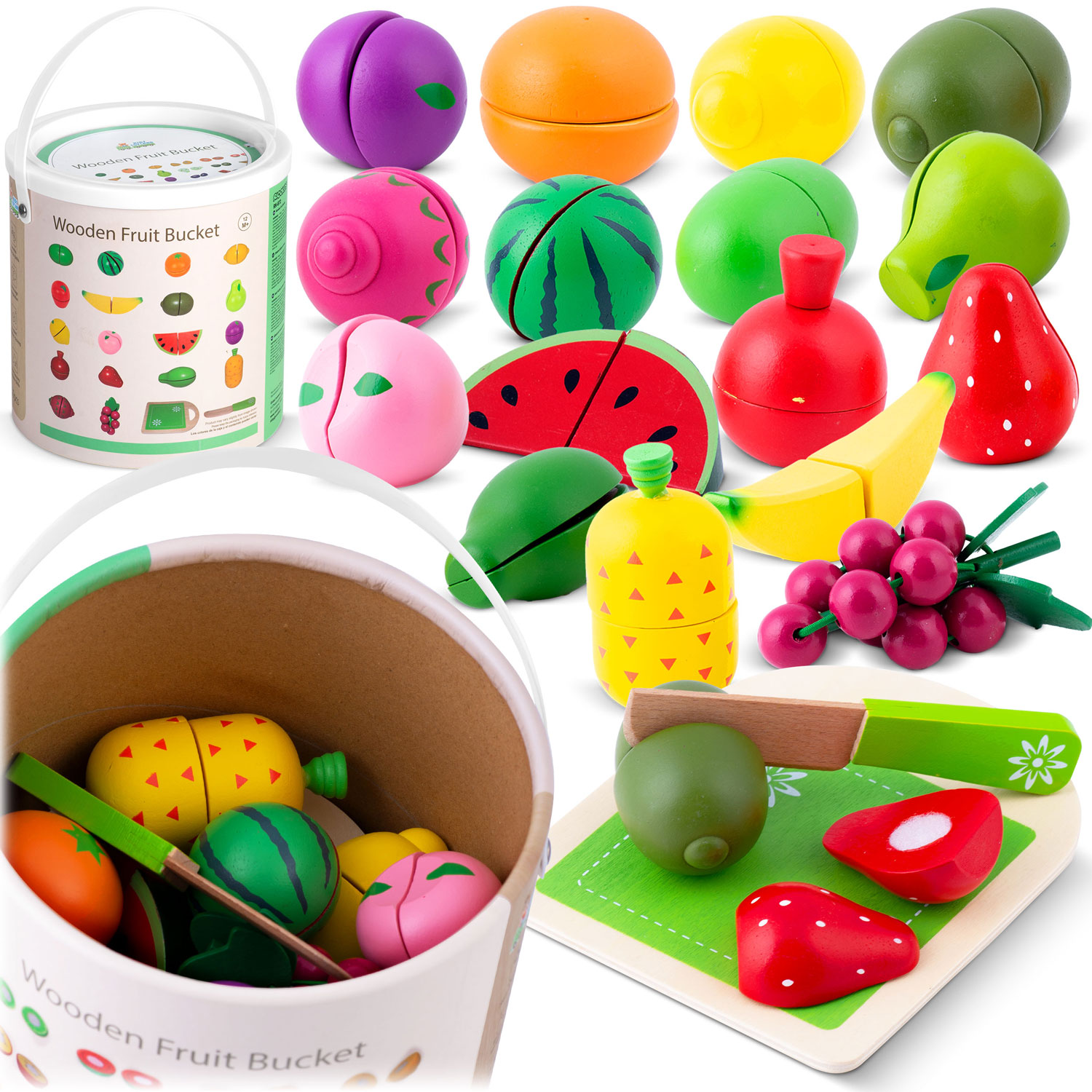Puidust puuviljamänguasi lõikamiseks RK-872 Ricokids - Image 10