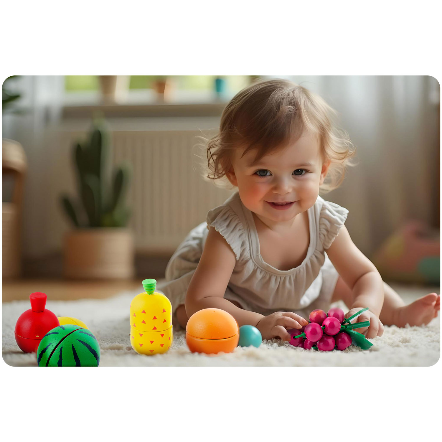 Puidust puuviljamänguasi lõikamiseks RK-872 Ricokids - Image 9