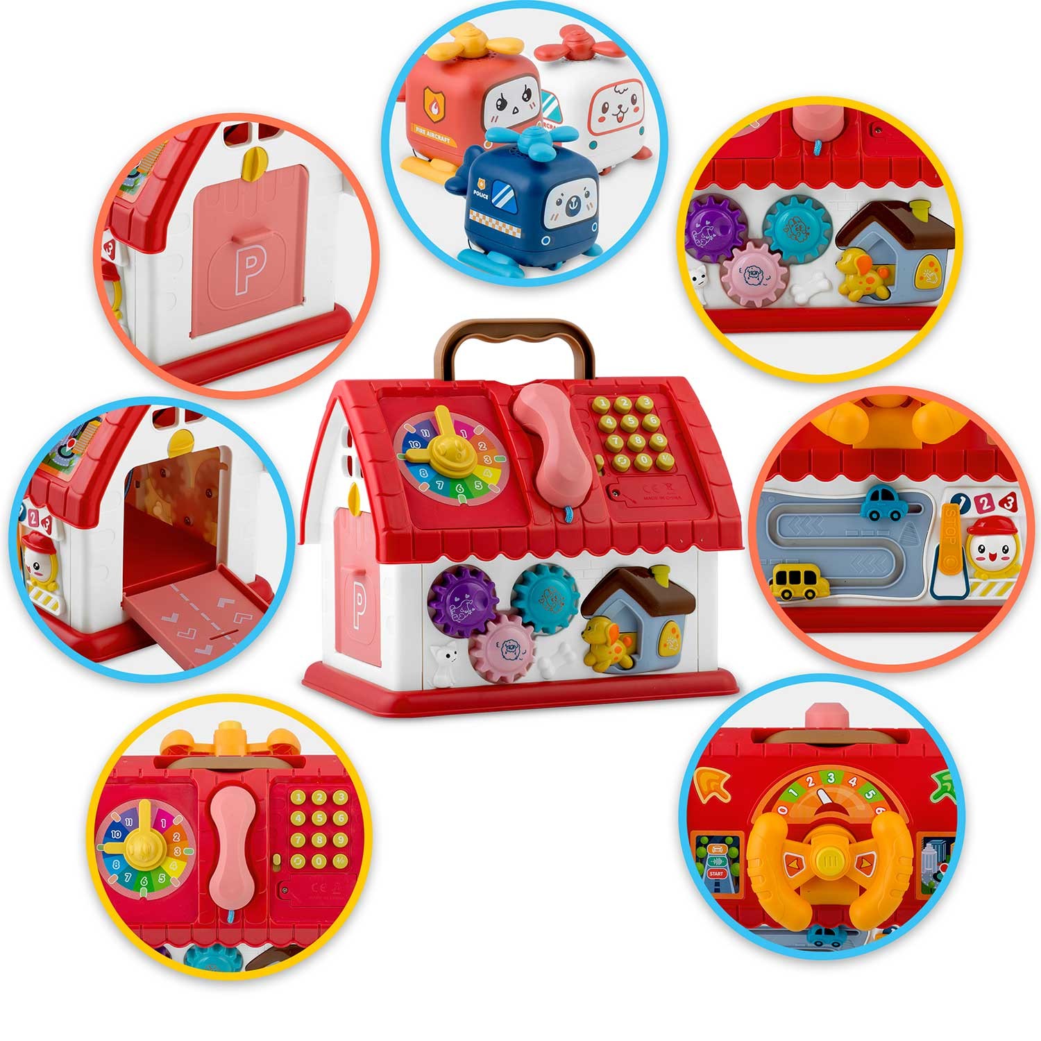 Hariv mängumaja telefoniga RK-754 Ricokids - Image 6