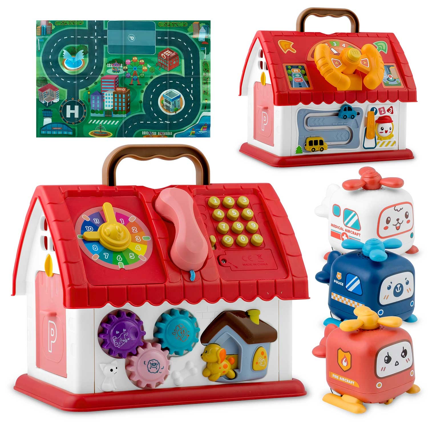 Hariv mängumaja telefoniga RK-754 Ricokids