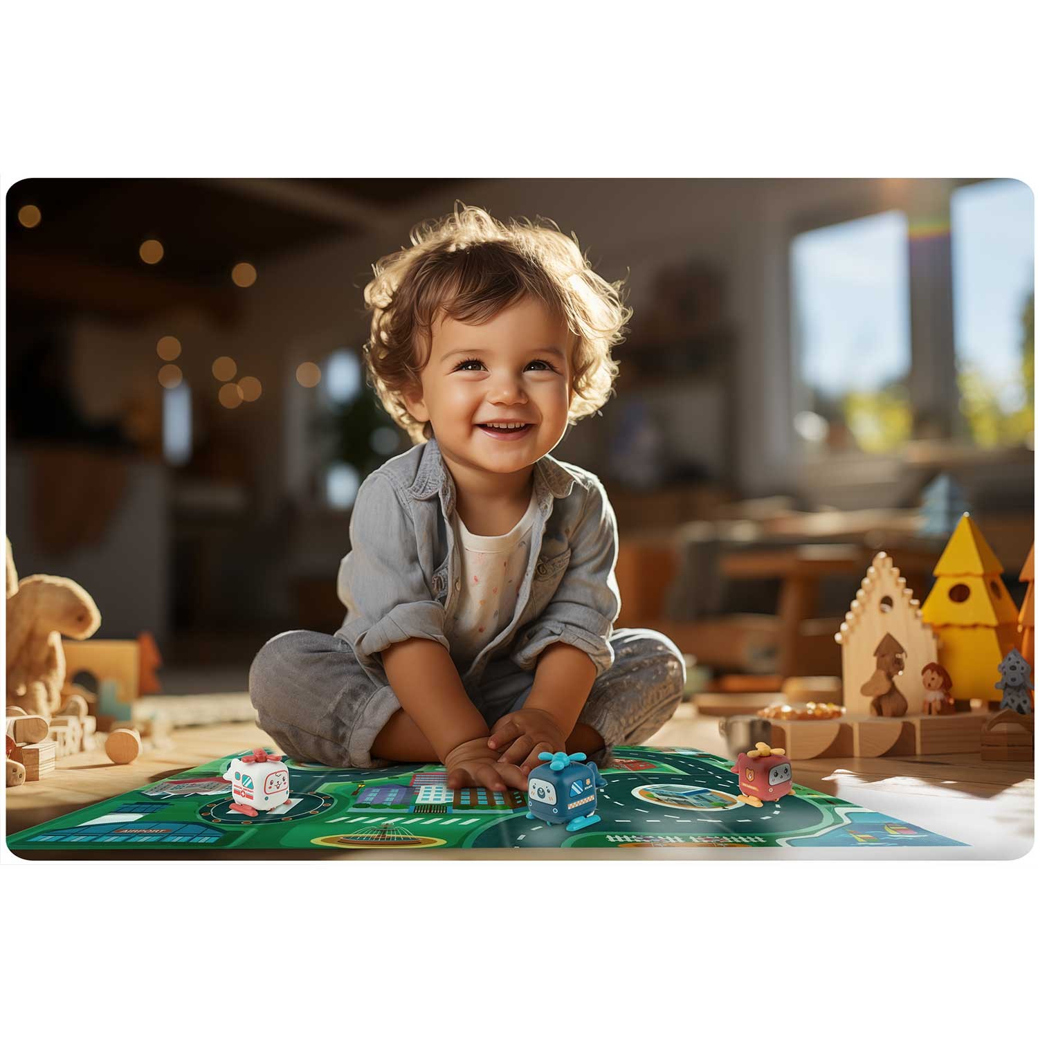 Hariv mängumaja telefoniga RK-754 Ricokids - Image 12