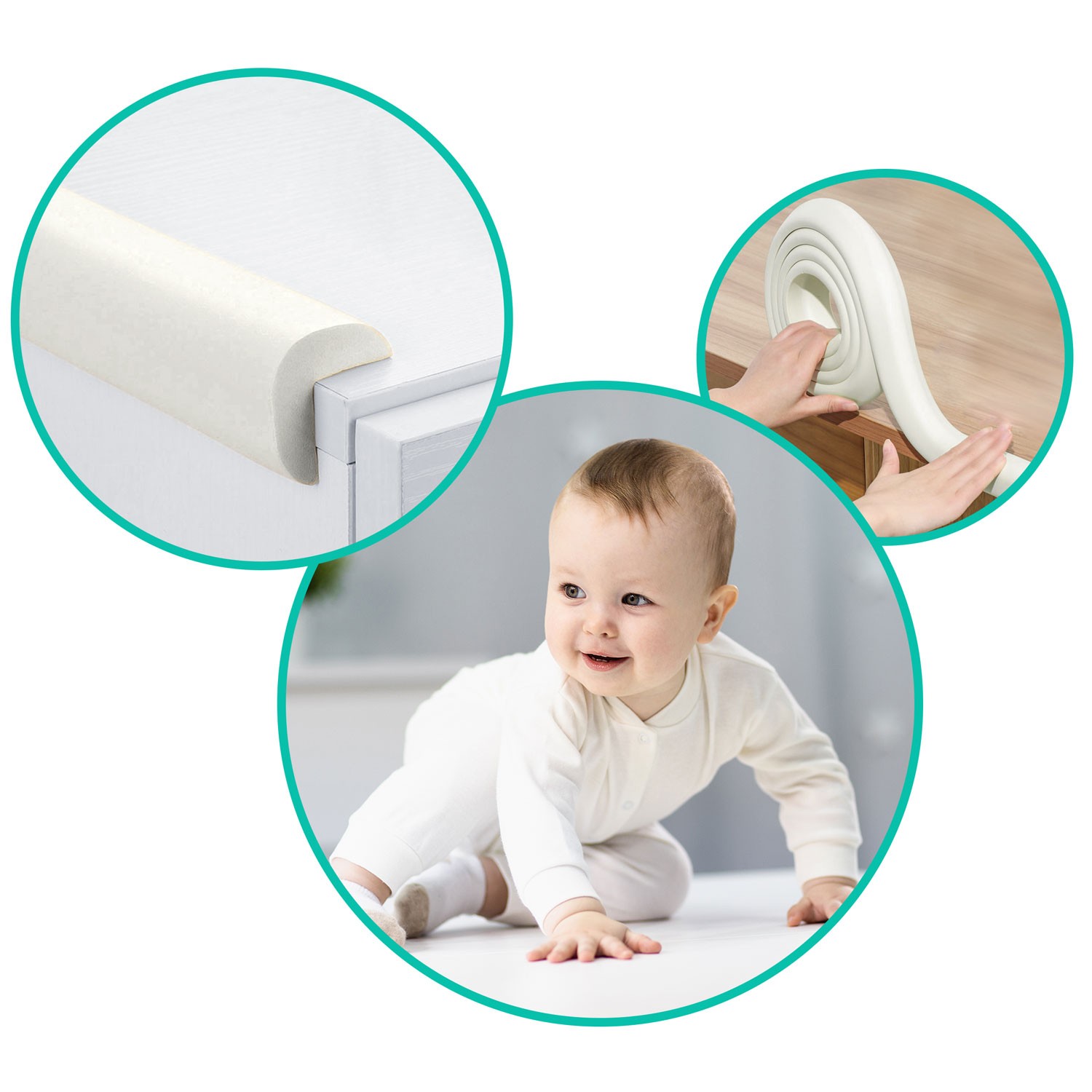 Ricokids 798710 vahtplastist turvateip valge 6 m - Image 9