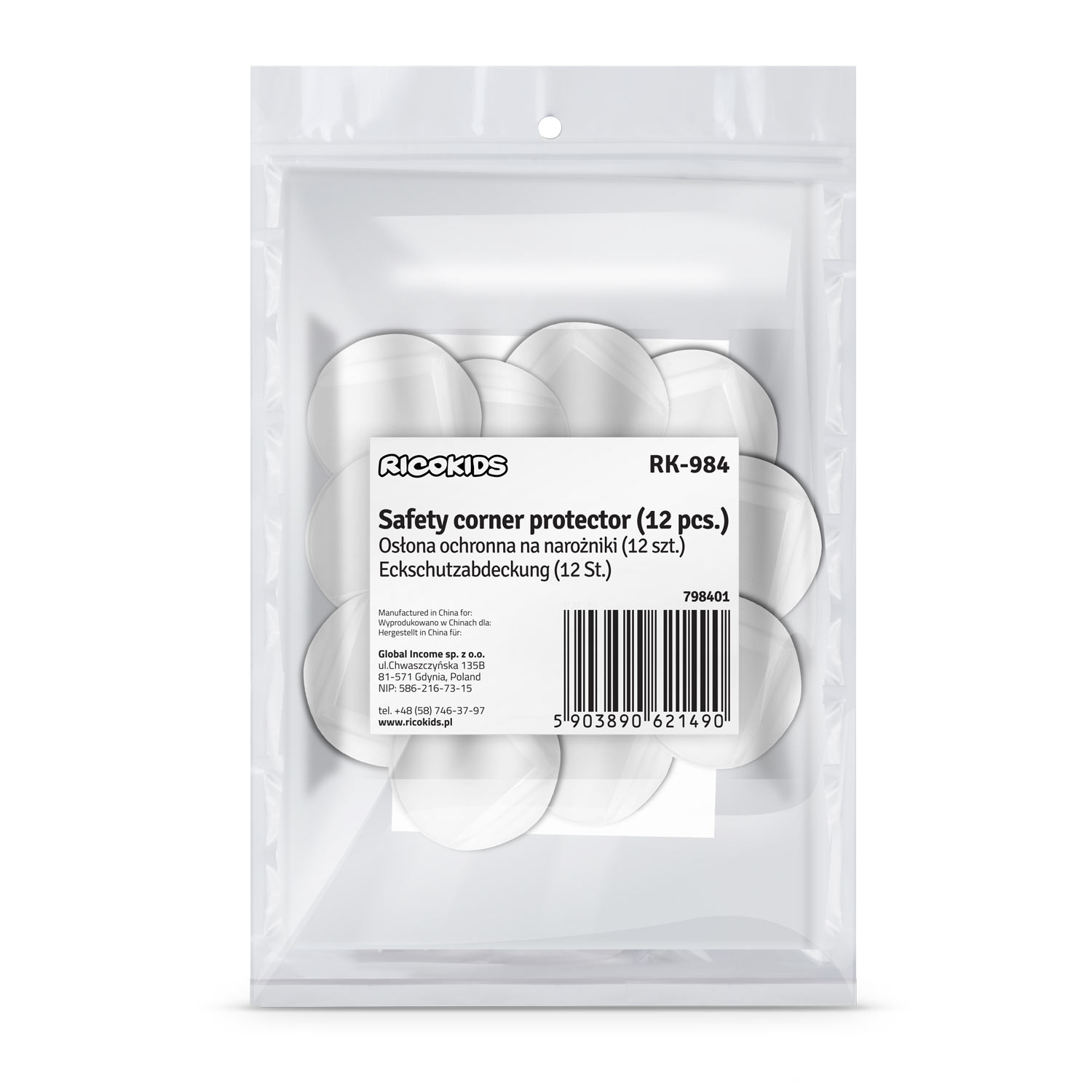 Nurgakaitse - 12 tk Ricokids RK-984 - Image 8