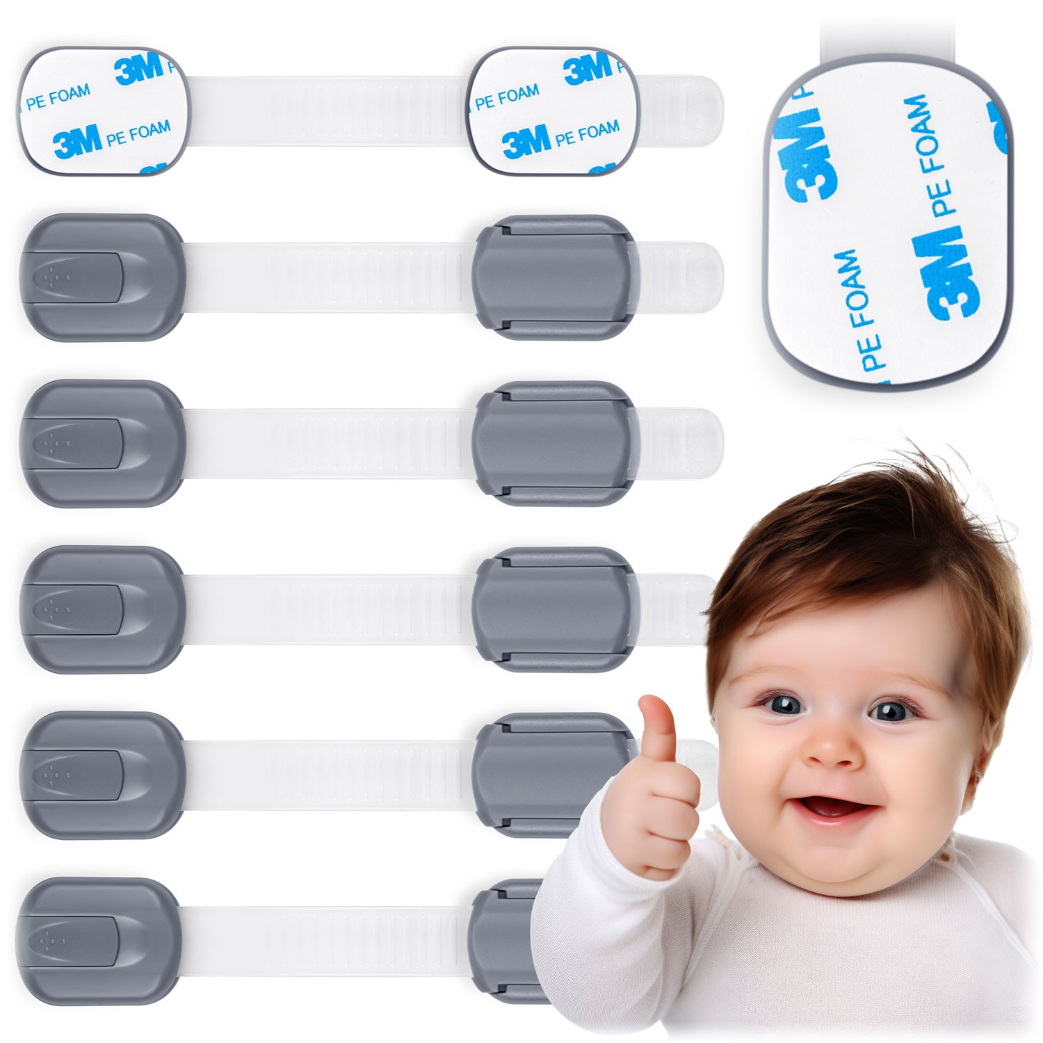 Ricokids 798101 kapi avamiskaitse 6 tk hall