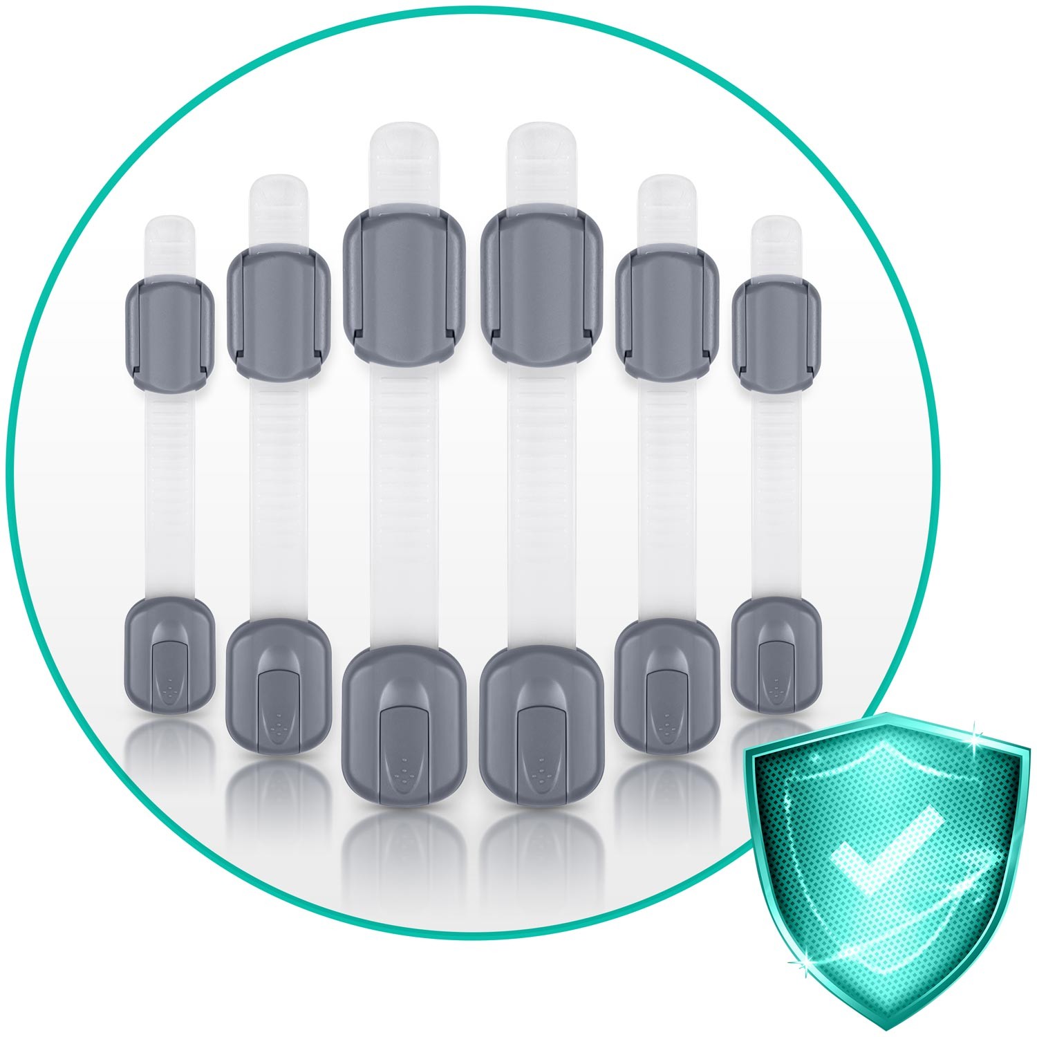 Ricokids 798101 kapi avamiskaitse 6 tk hall - Image 7