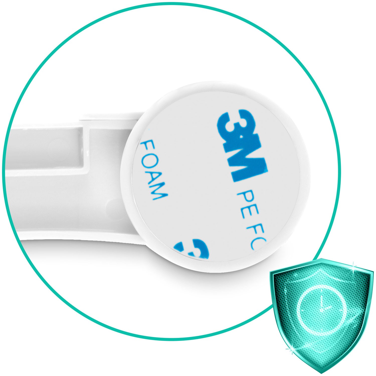 Ricokids 798300 kapi avamiskaitse 10 tk valge - Image 2