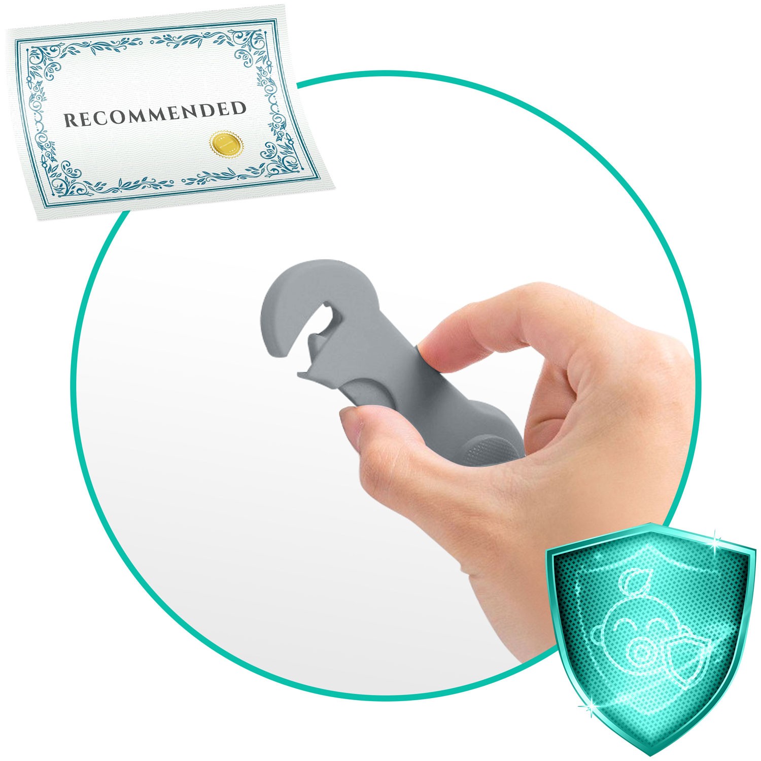 Ricokids 798301 kapi avamiskaitse 10 tk hall - Image 3