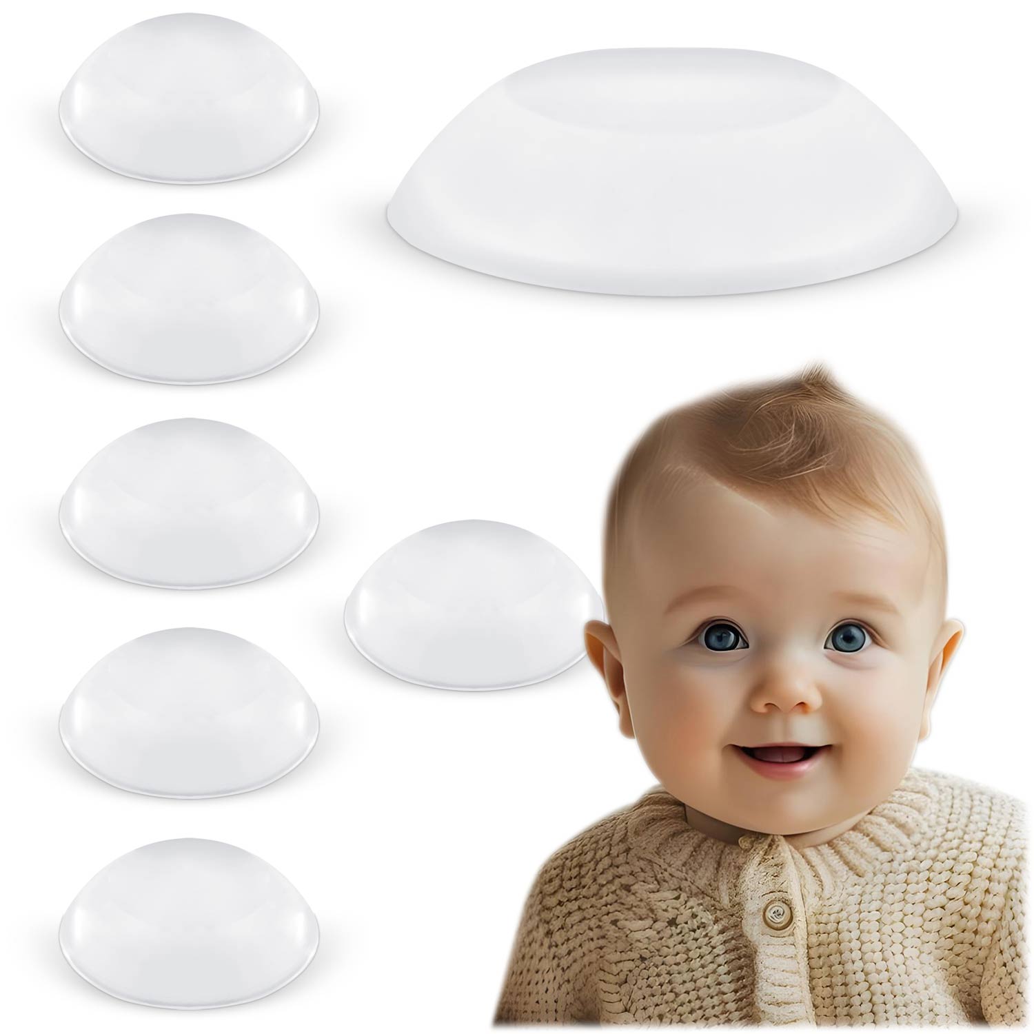 Silikoonist seinakaitse - 6 tk Ricokids RK-989