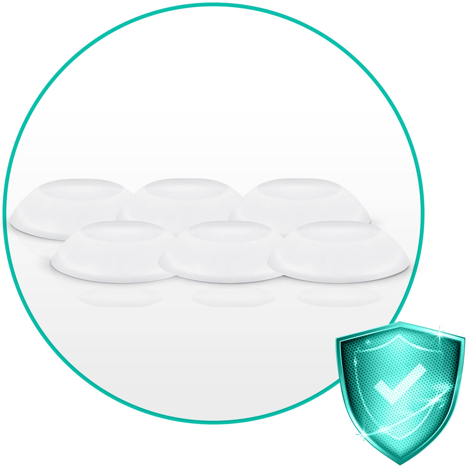 Silikoonist seinakaitse - 6 tk Ricokids RK-989 - Image 4