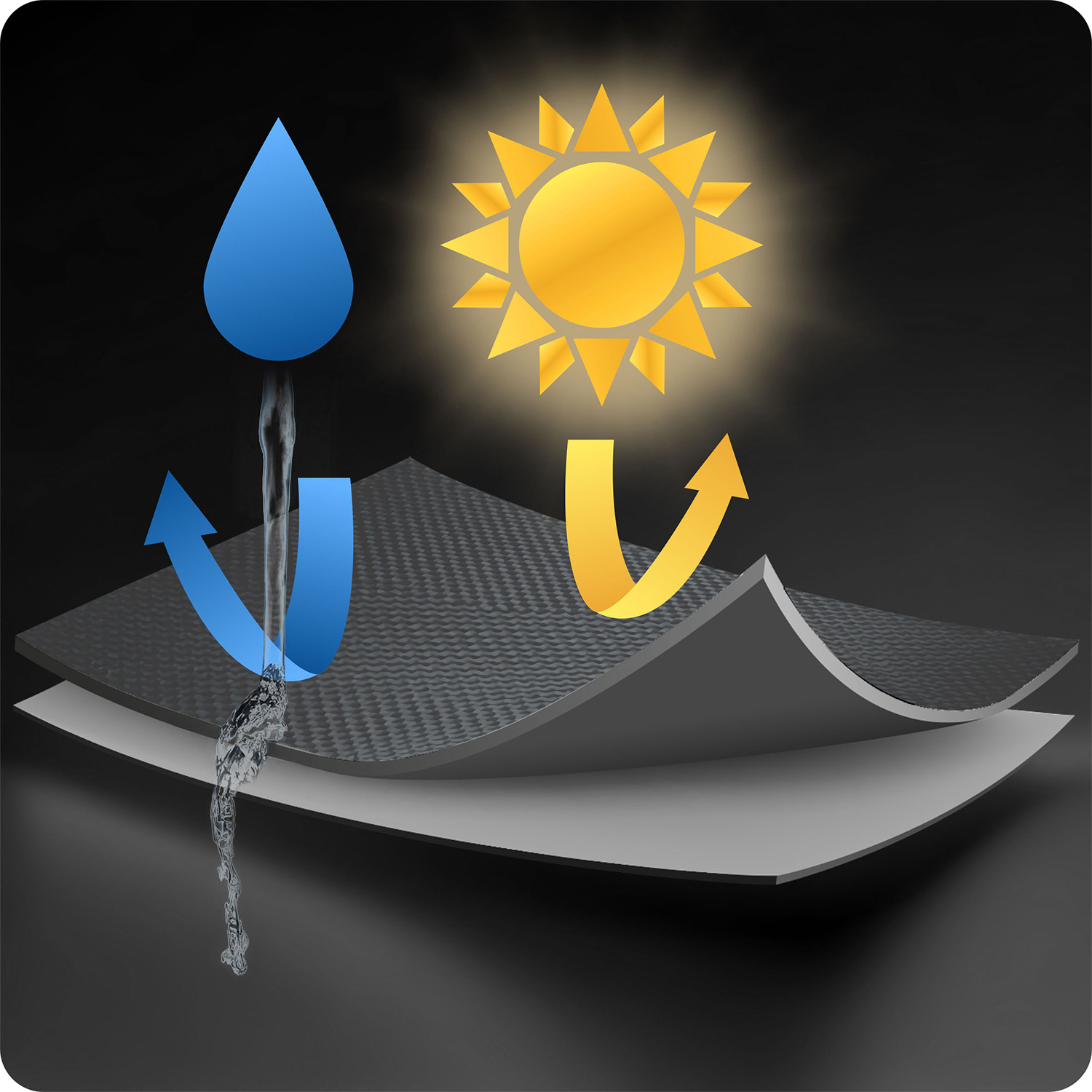 Kolmnurkne varjupuri 7m2 Plonos PL-886 hall - Image 10