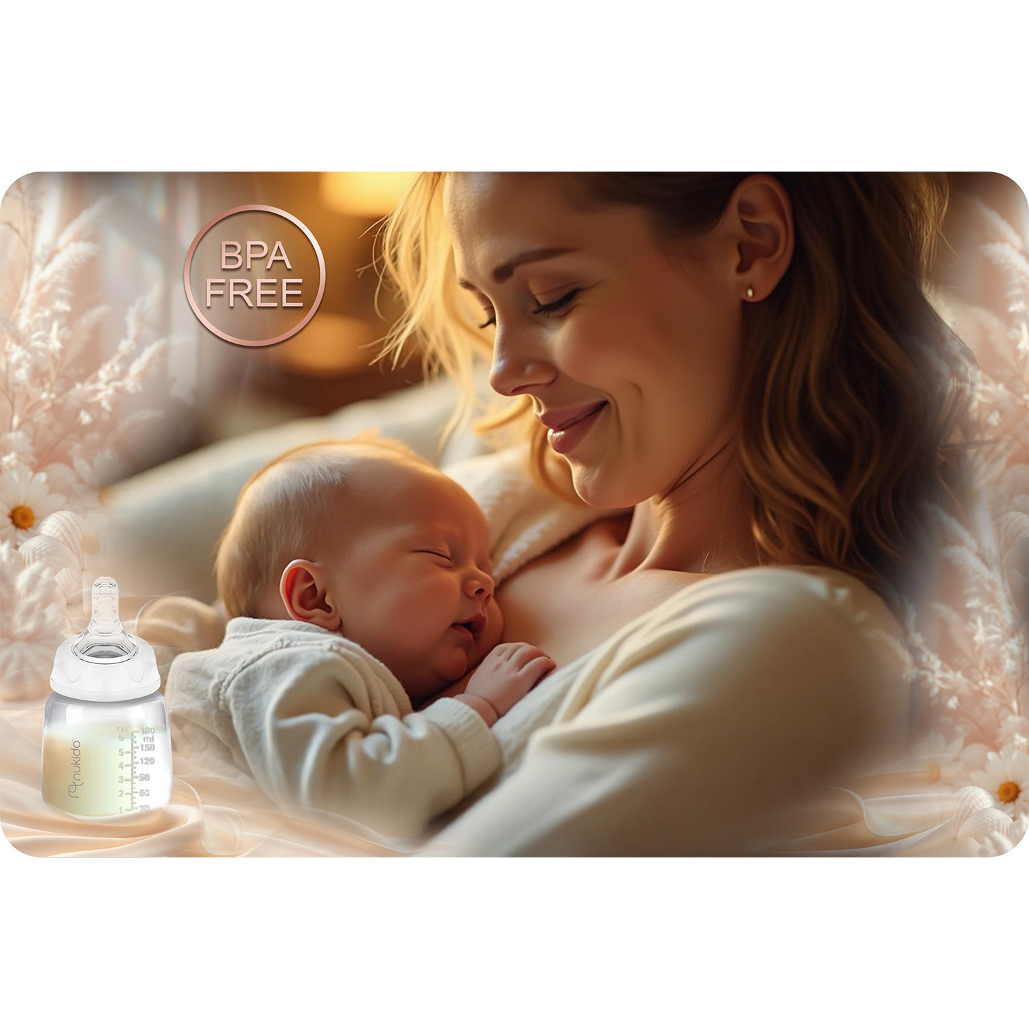 Nukido PP piimapudelite komplekt 2 tk. - Image 8