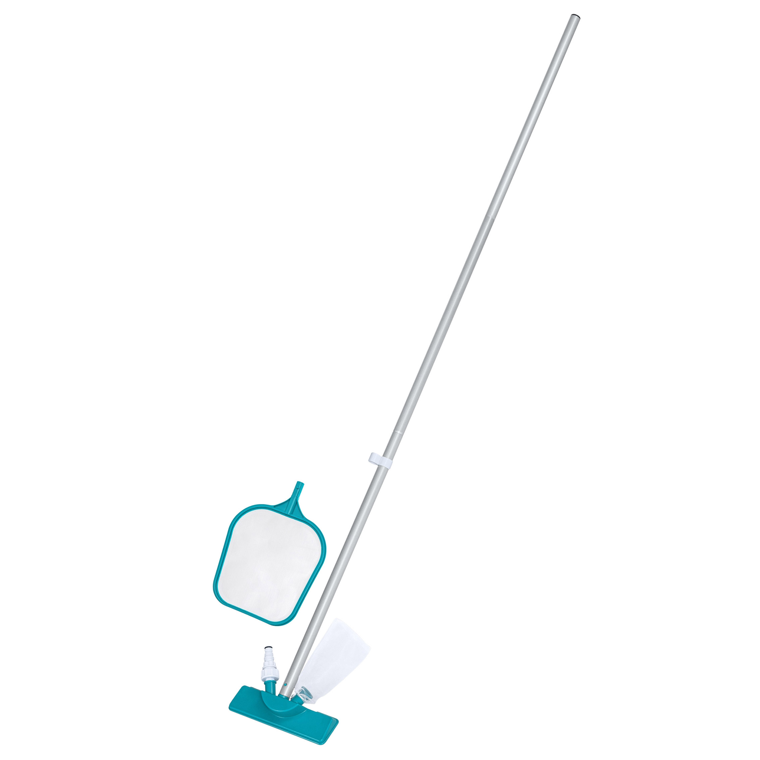 Basseini puhastuskomplekt, pulk 167cm + tolmuimeja + võrk Bestway 58013 - Image 4
