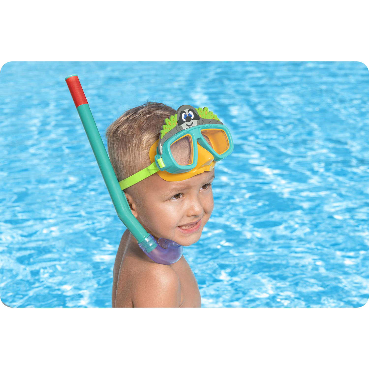 Bestway 24059 türkiissinine laste snorgeldamiskomplekt - Image 9