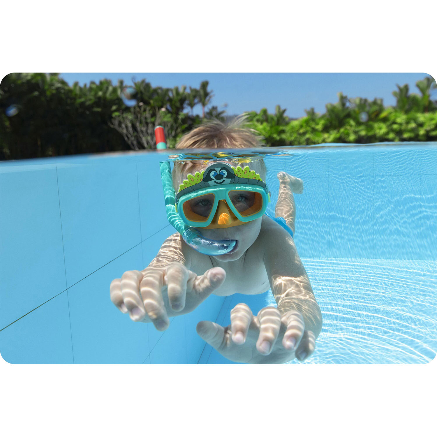 Bestway 24059 türkiissinine laste snorgeldamiskomplekt - Image 10