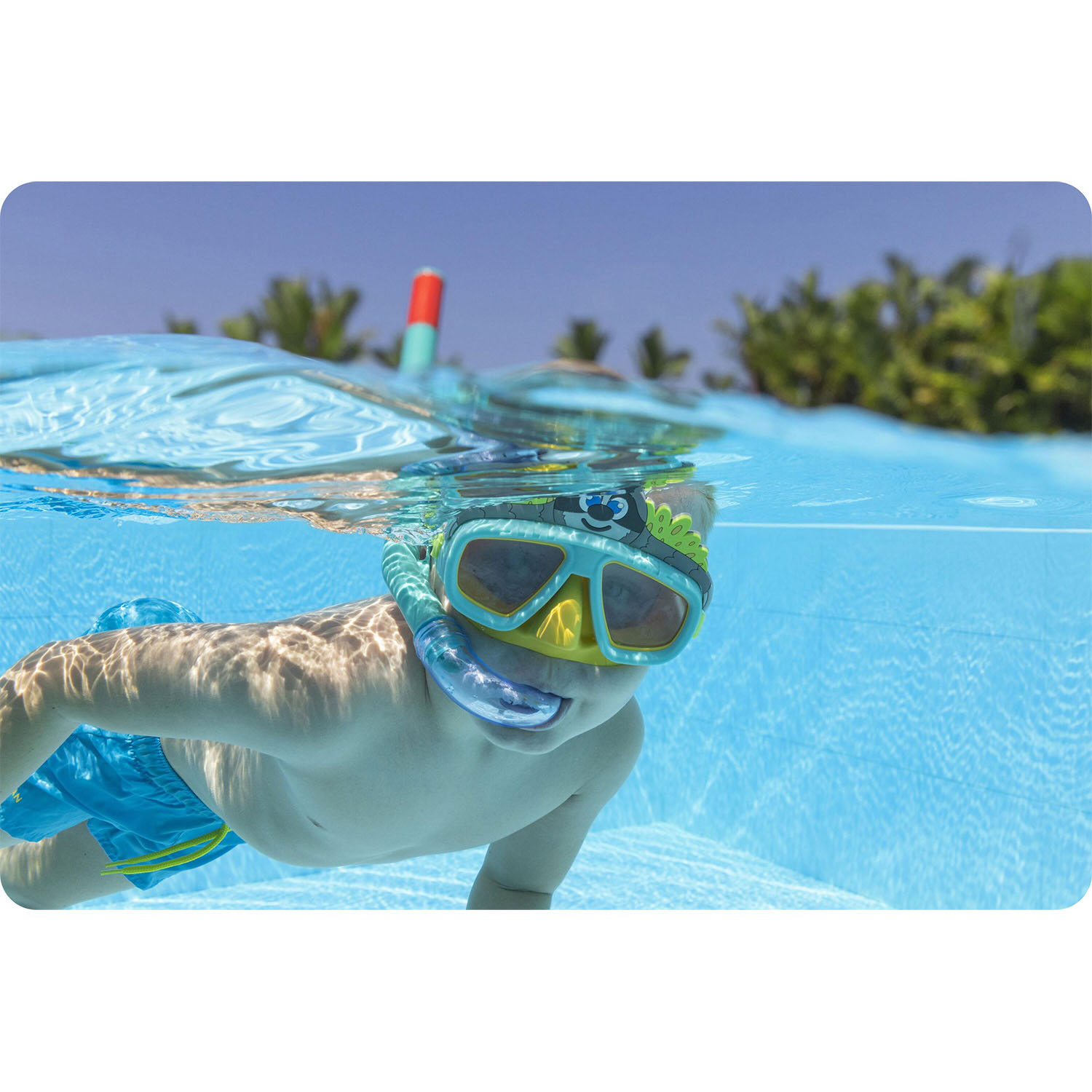 Bestway 24059 türkiissinine laste snorgeldamiskomplekt - Image 12